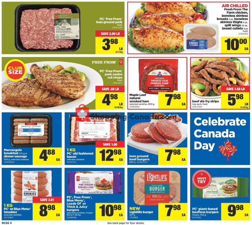 Real Canadian Superstore flyer from Thursday June 27, 2019 to Wednesday July 3, 2019 - page 4