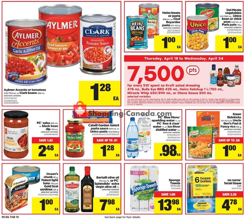 Real Canadian Superstore flyer from Thursday April 18, 2019 to Wednesday April 24, 2019 - page 10