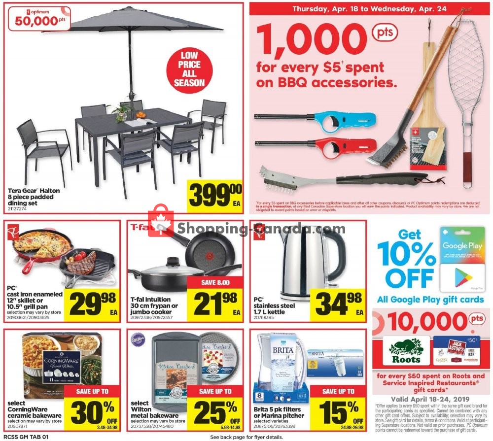 Real Canadian Superstore flyer from Thursday April 18, 2019 to Wednesday April 24, 2019 - page 14
