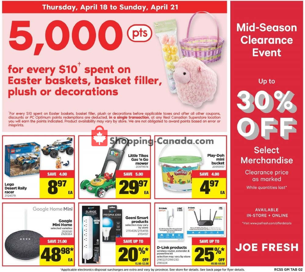 Real Canadian Superstore flyer from Thursday April 18, 2019 to Wednesday April 24, 2019 - page 15