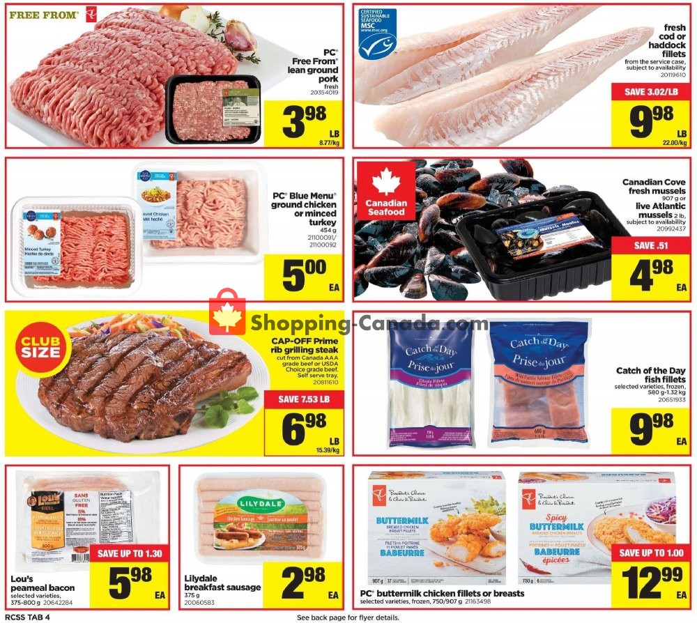 Real Canadian Superstore flyer from Thursday April 18, 2019 to Wednesday April 24, 2019 - page 4