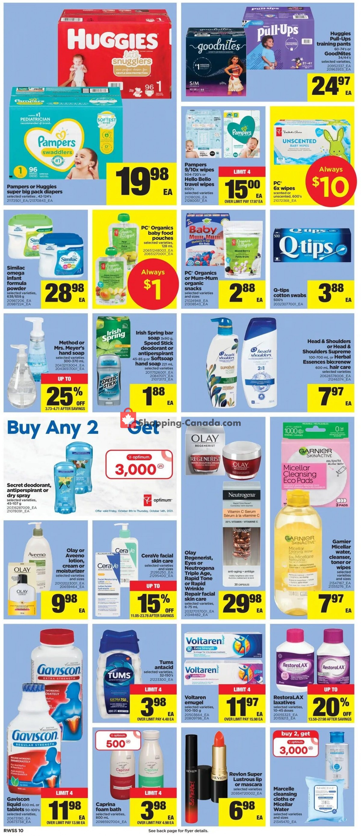 Real Canadian Superstore flyer from Friday October 8, 2021 to Thursday October 14, 2021 - page 10