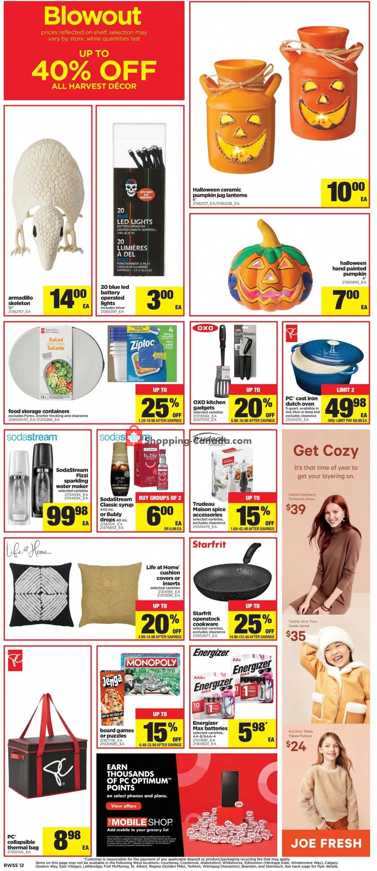 Real Canadian Superstore flyer from Friday October 8, 2021 to Thursday October 14, 2021 - page 12
