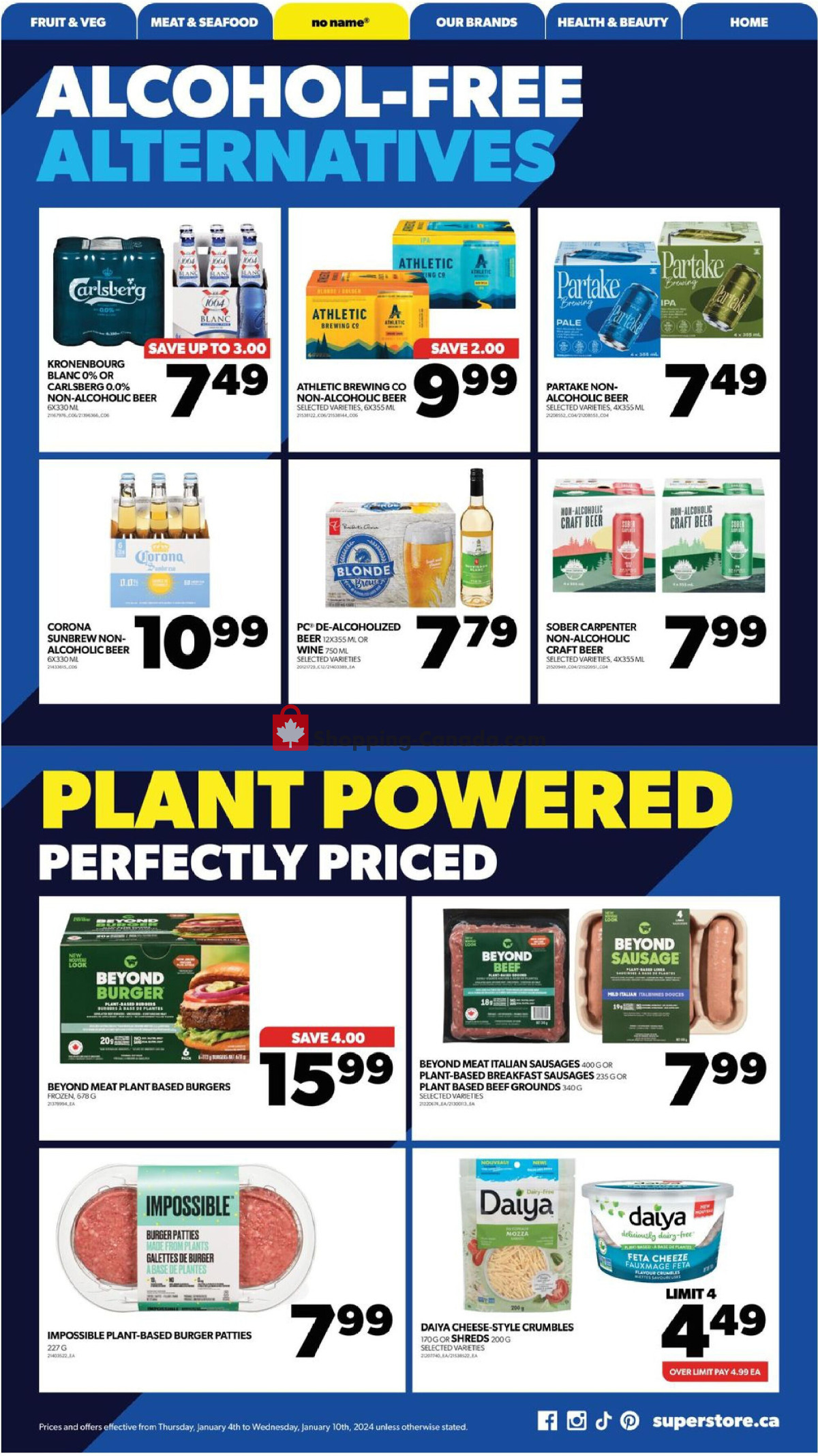Real Canadian Superstore flyer from Thursday January 4, 2024 to Wednesday January 10, 2024 - page 15
