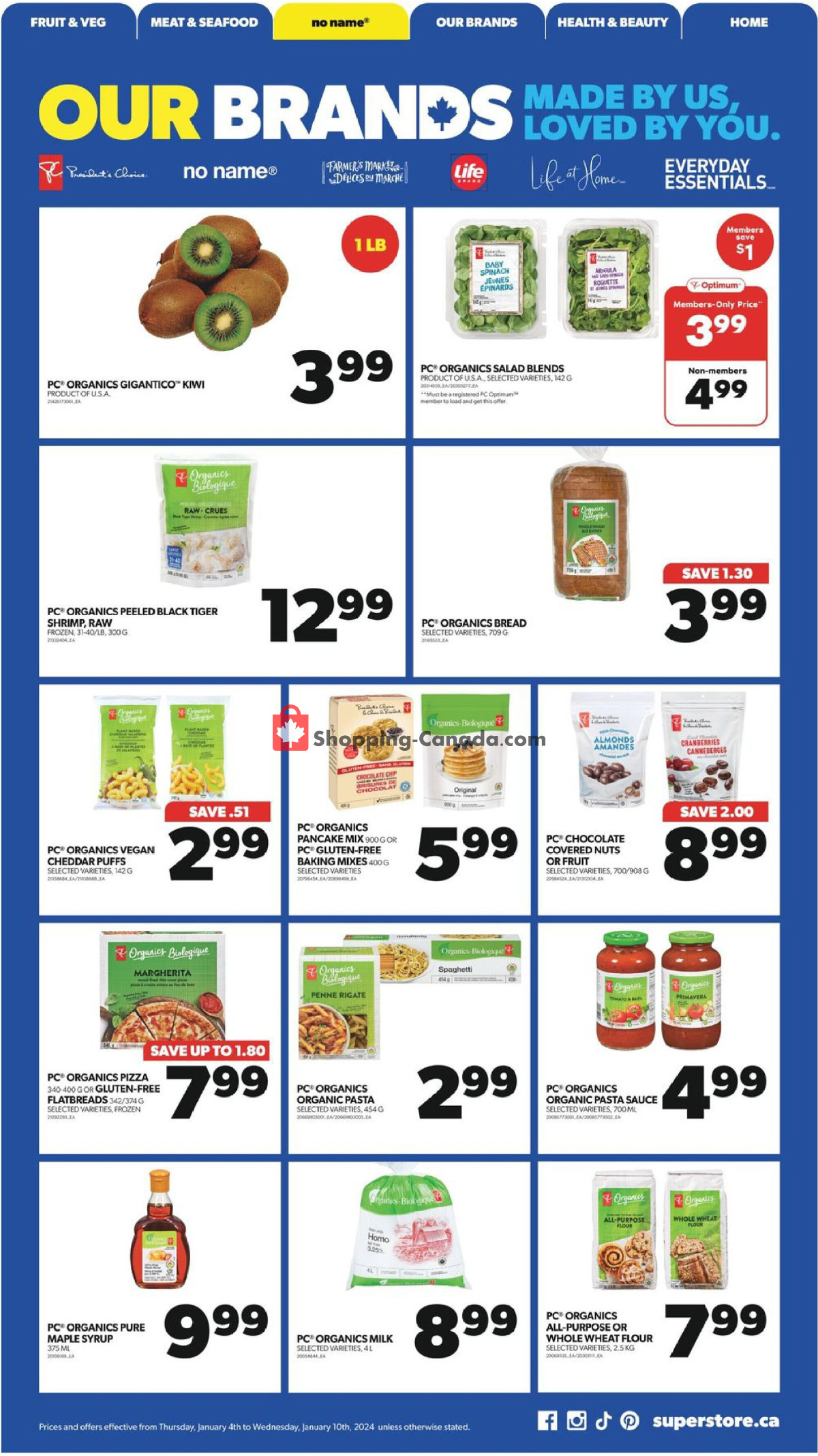 Real Canadian Superstore flyer from Thursday January 4, 2024 to Wednesday January 10, 2024 - page 16
