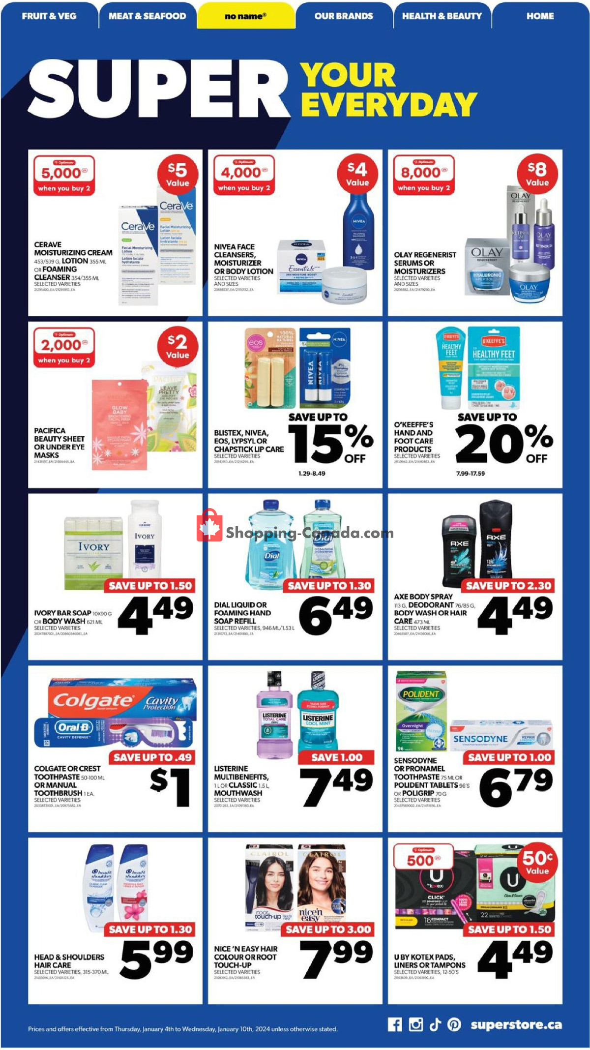 Real Canadian Superstore flyer from Thursday January 4, 2024 to Wednesday January 10, 2024 - page 19