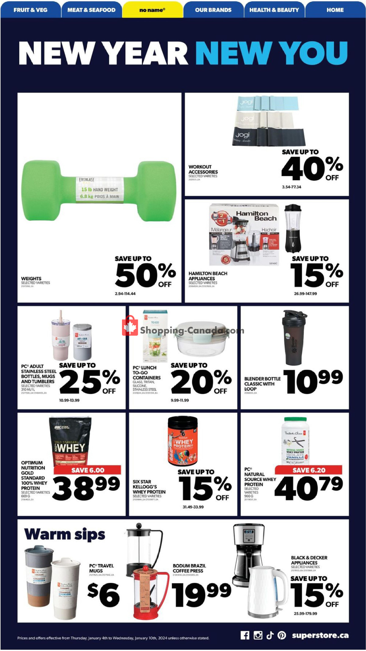 Real Canadian Superstore flyer from Thursday January 4, 2024 to Wednesday January 10, 2024 - page 21