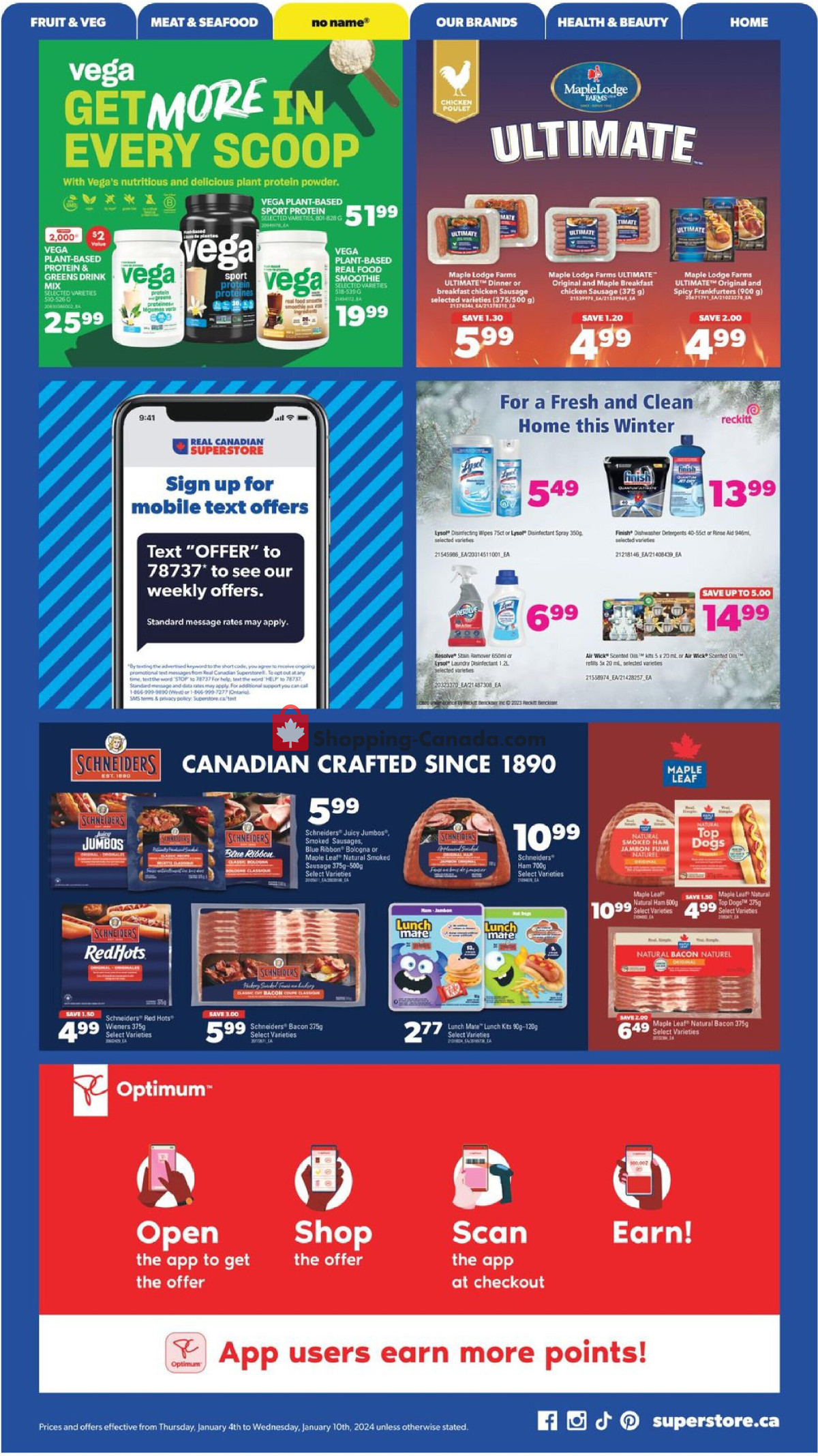 Real Canadian Superstore flyer from Thursday January 4, 2024 to Wednesday January 10, 2024 - page 23
