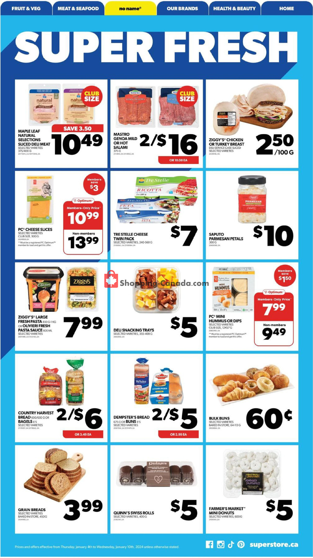 Real Canadian Superstore flyer from Thursday January 4, 2024 to Wednesday January 10, 2024 - page 6