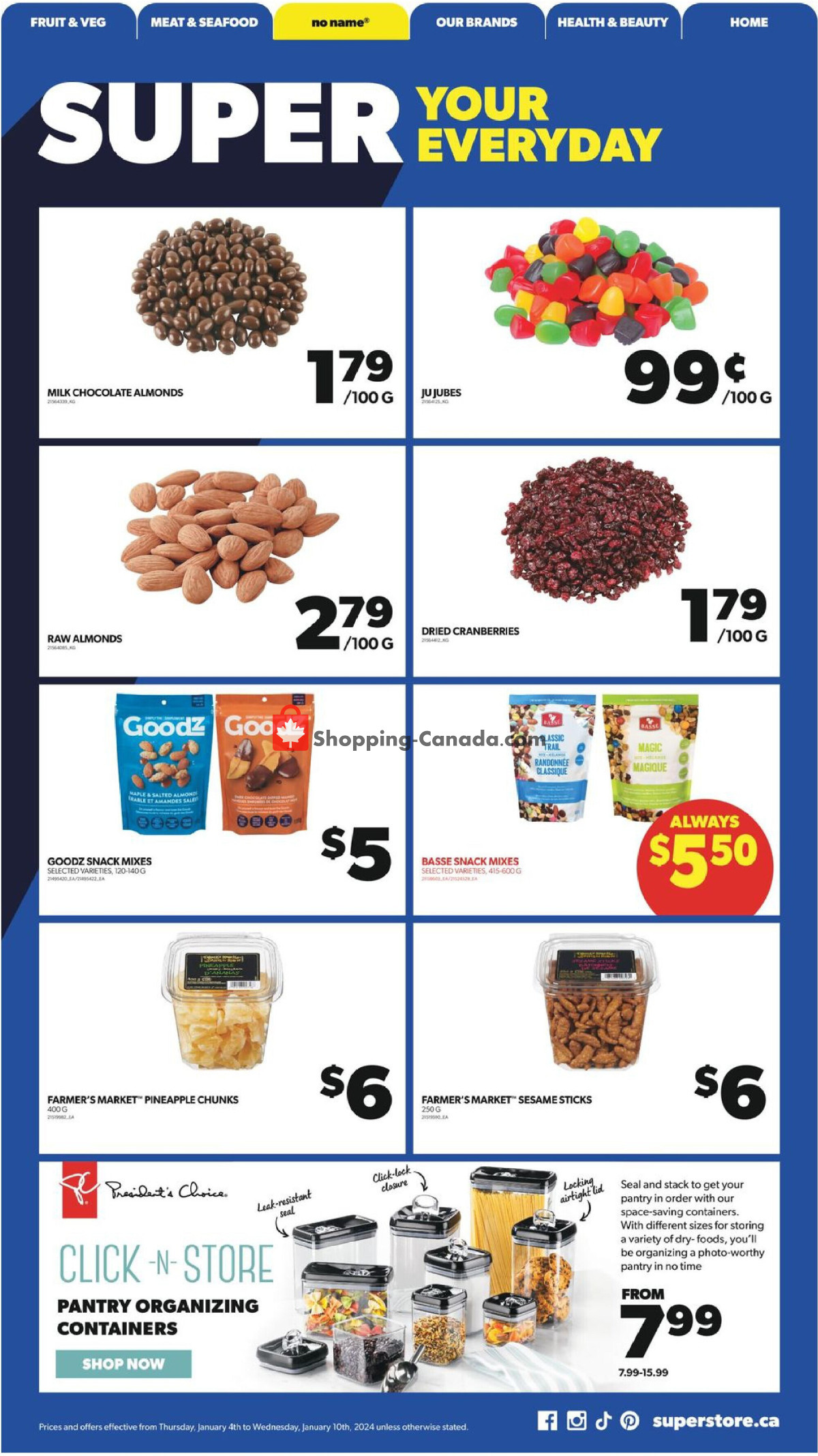 Real Canadian Superstore flyer from Thursday January 4, 2024 to Wednesday January 10, 2024 - page 7