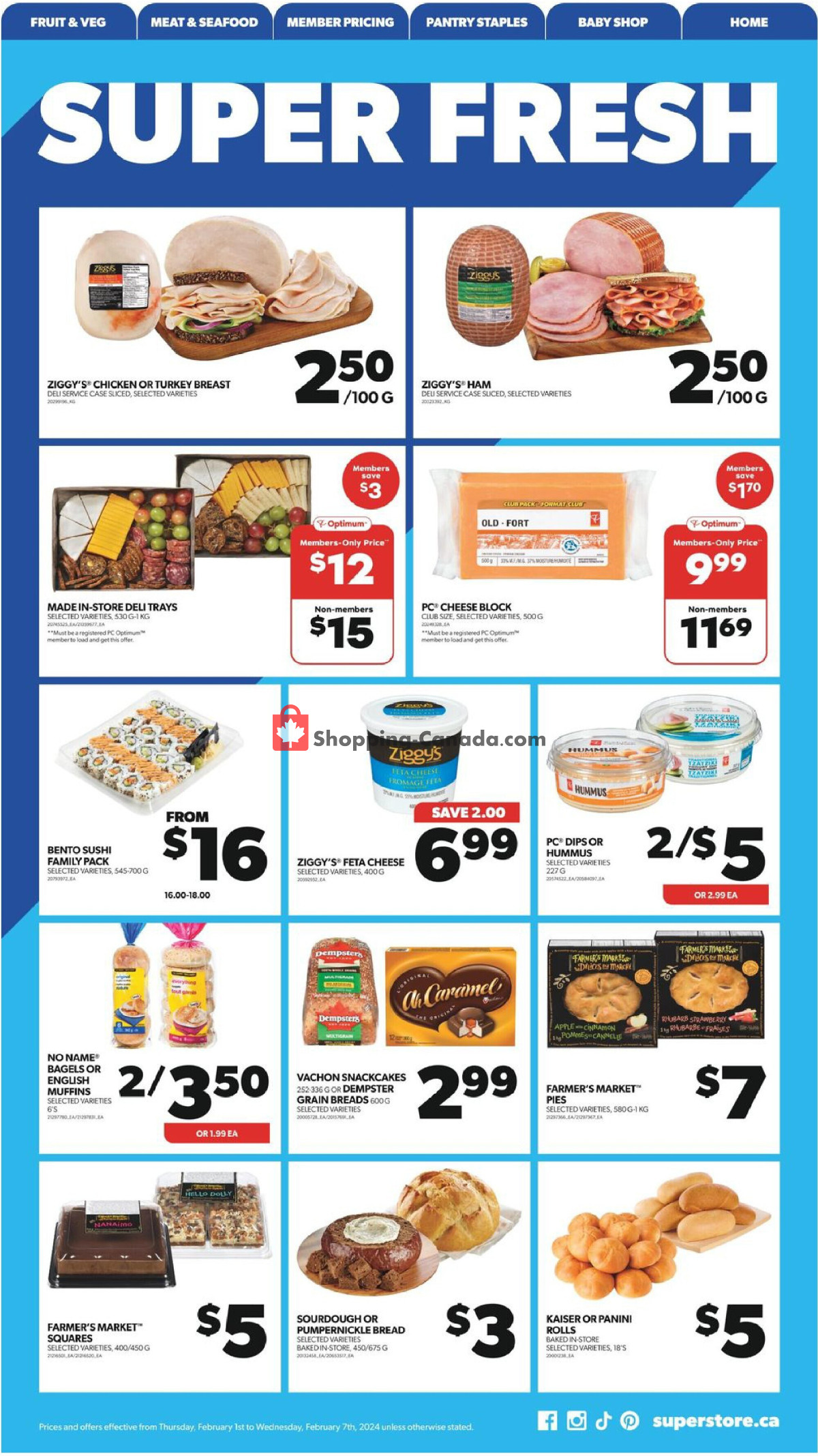 Real Canadian Superstore flyer from Thursday February 1, 2024 to Wednesday February 7, 2024 - page 12