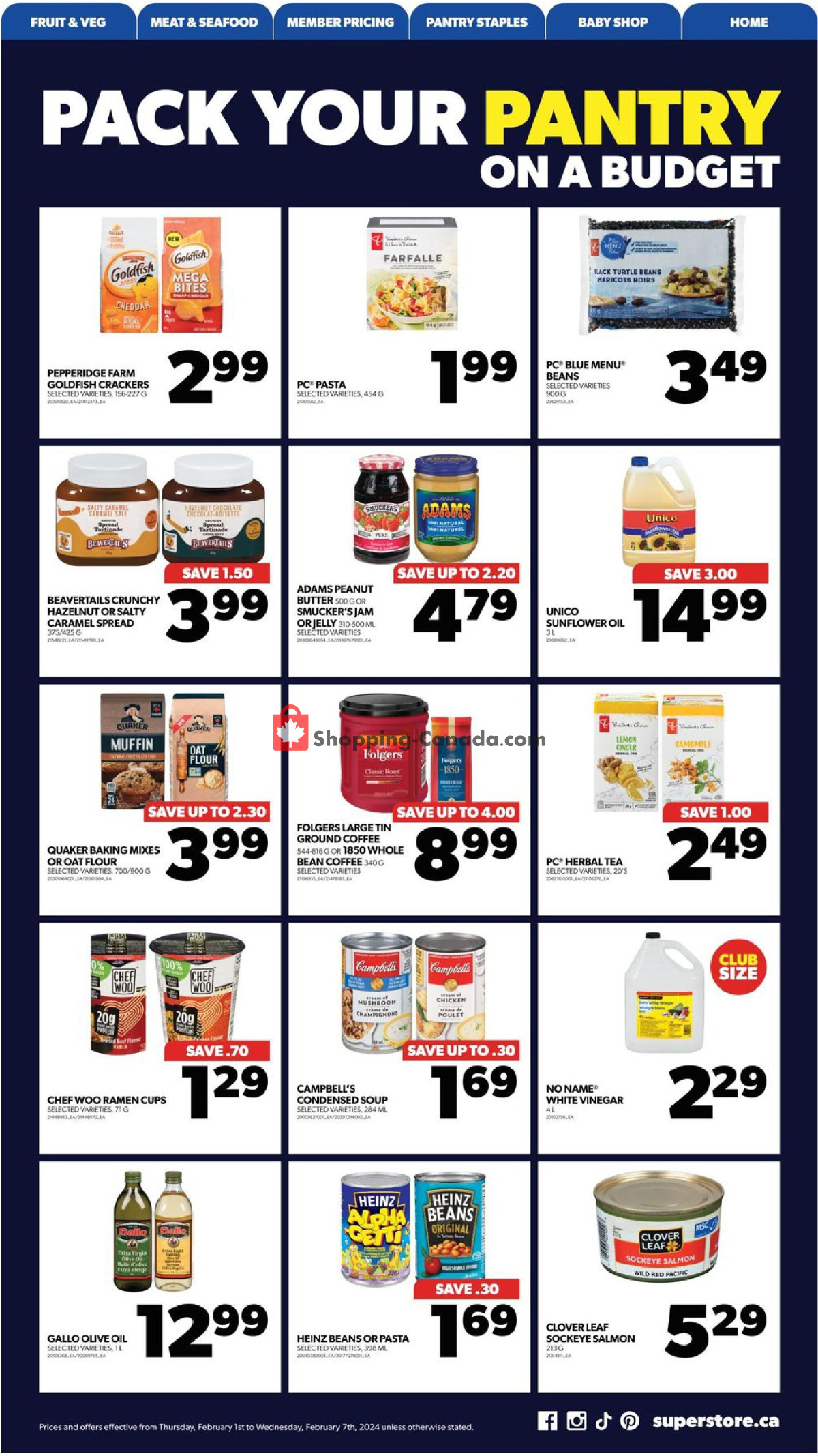 Real Canadian Superstore flyer from Thursday February 1, 2024 to Wednesday February 7, 2024 - page 13