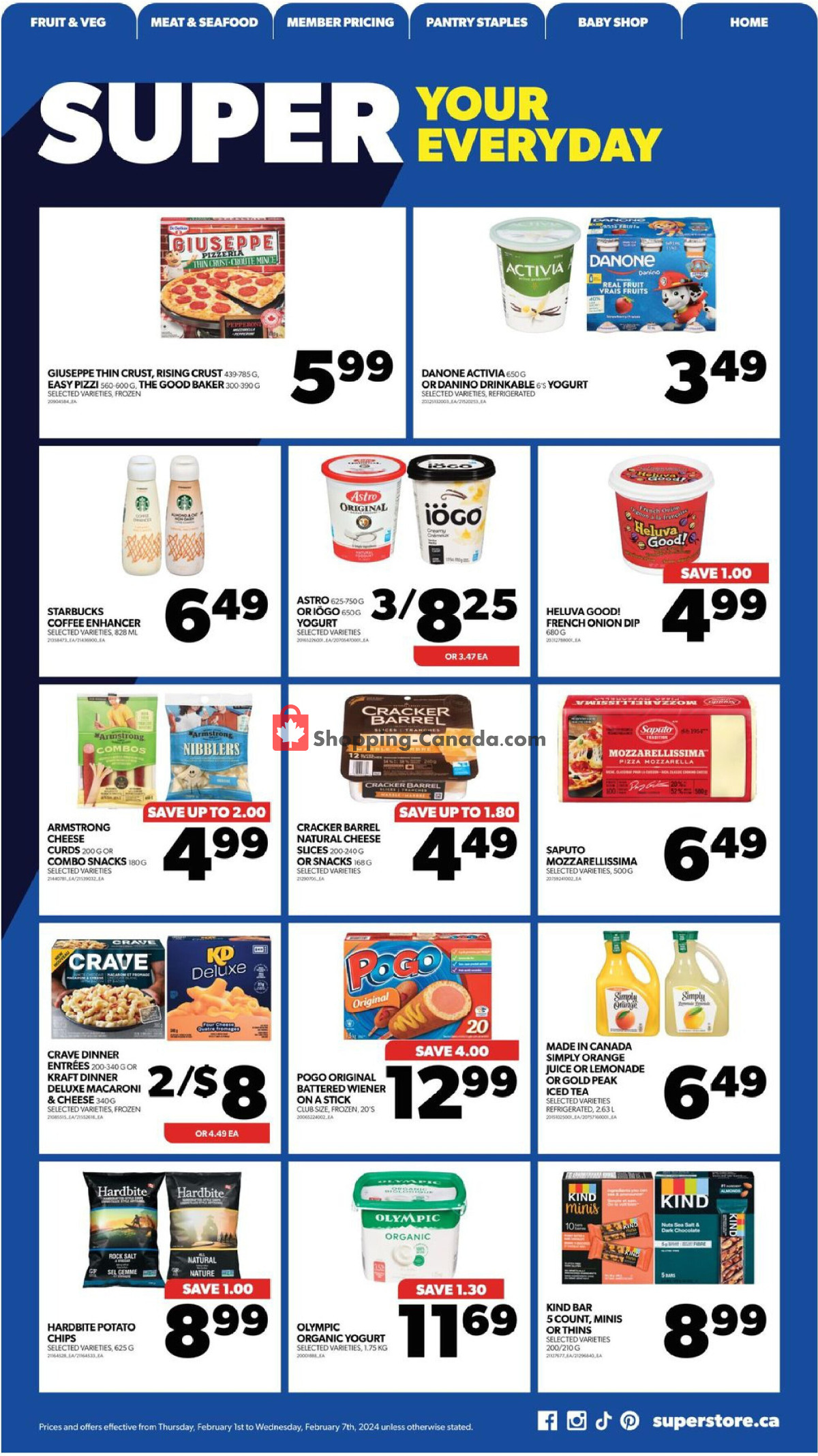 Real Canadian Superstore flyer from Thursday February 1, 2024 to Wednesday February 7, 2024 - page 14