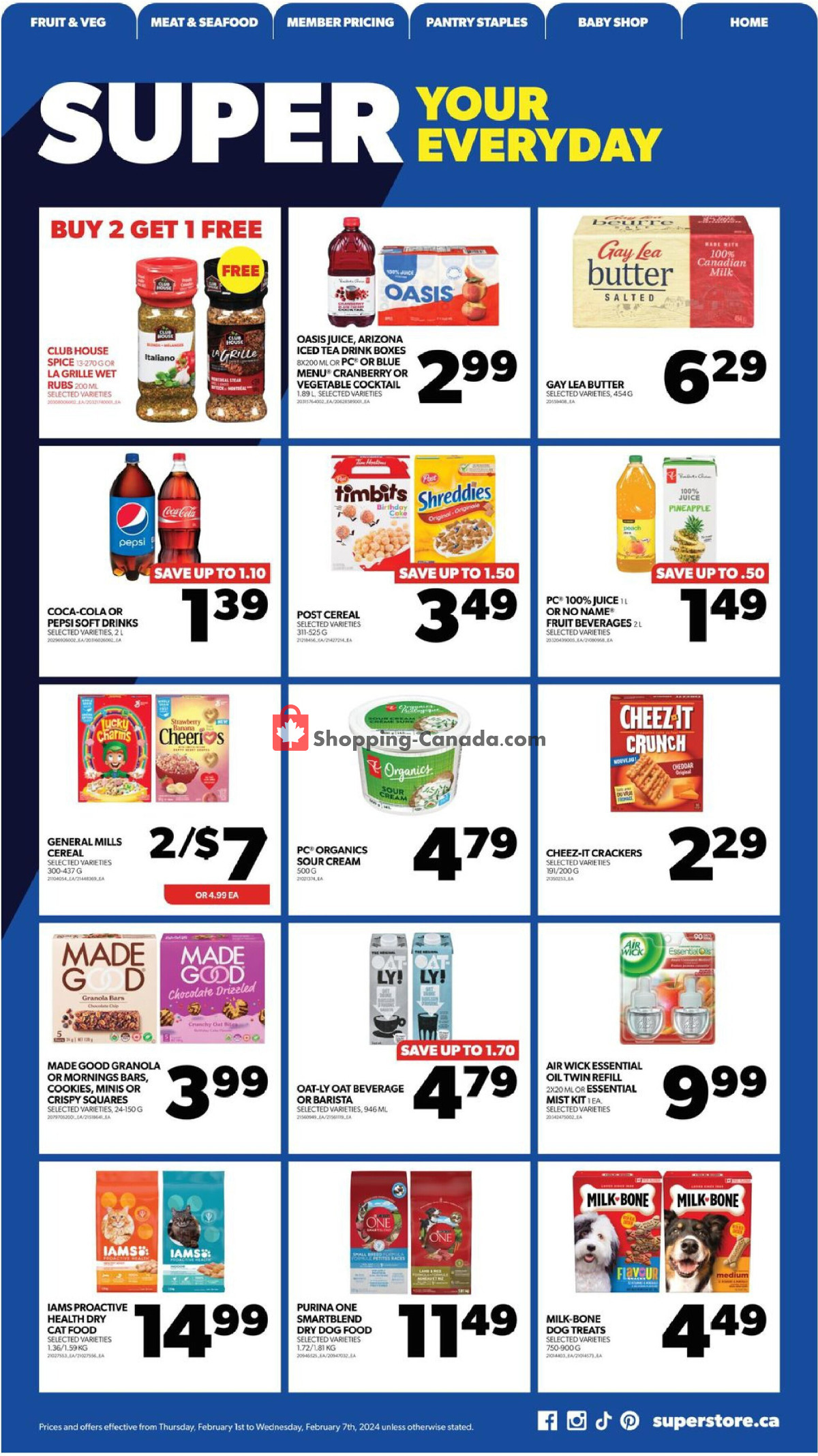 Real Canadian Superstore flyer from Thursday February 1, 2024 to Wednesday February 7, 2024 - page 15
