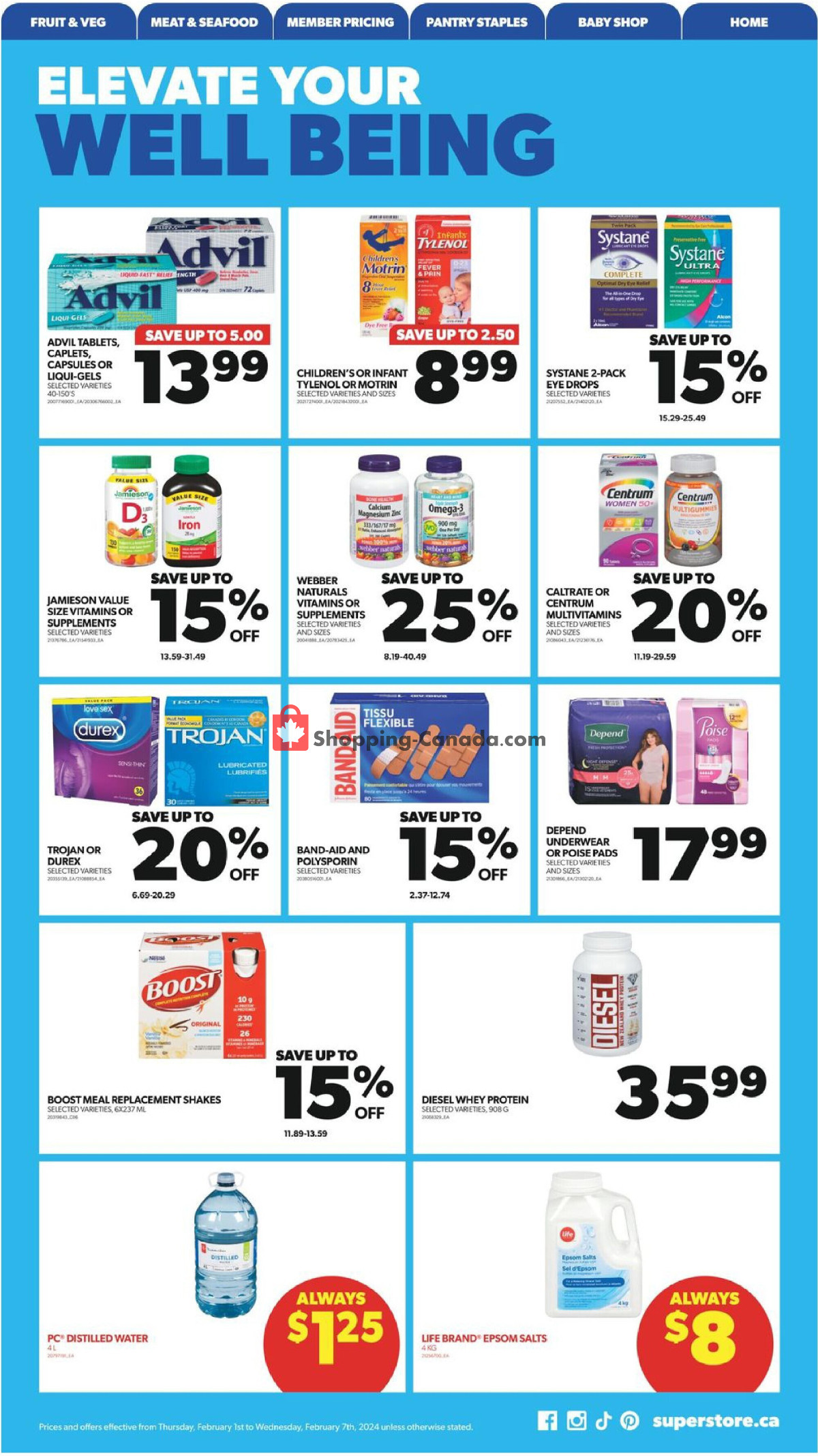 Real Canadian Superstore flyer from Thursday February 1, 2024 to Wednesday February 7, 2024 - page 17