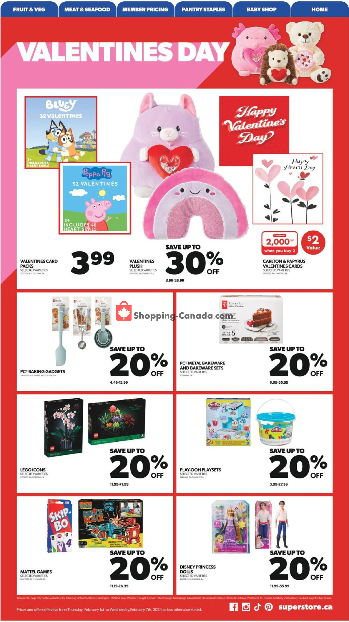 Real Canadian Superstore flyer from Thursday February 1, 2024 to Wednesday February 7, 2024 - page 18