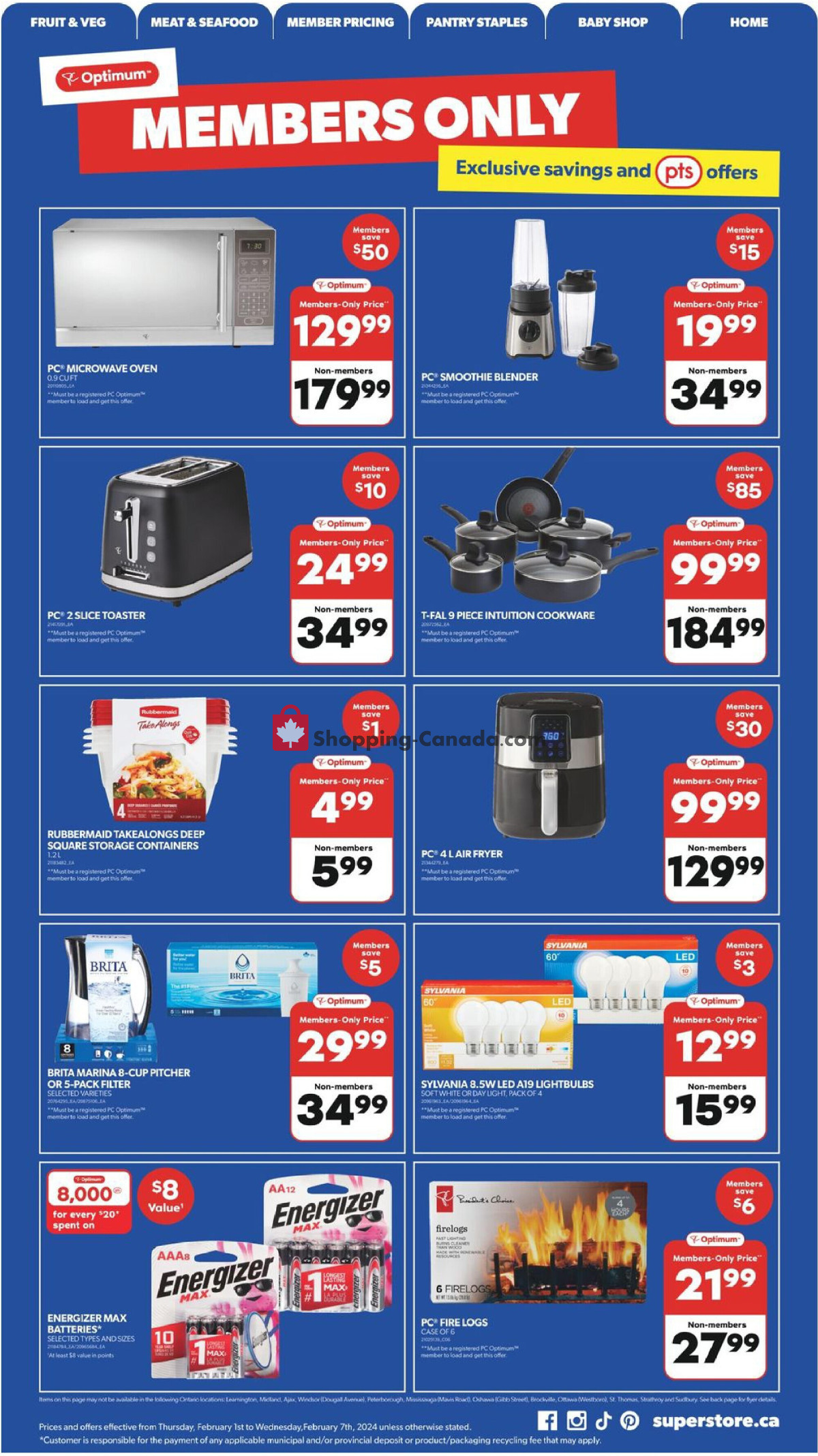 Real Canadian Superstore flyer from Thursday February 1, 2024 to Wednesday February 7, 2024 - page 19
