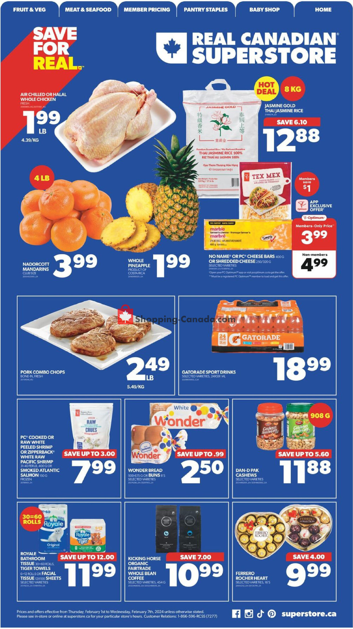 Real Canadian Superstore flyer from Thursday February 1, 2024 to Wednesday February 7, 2024 - page 2