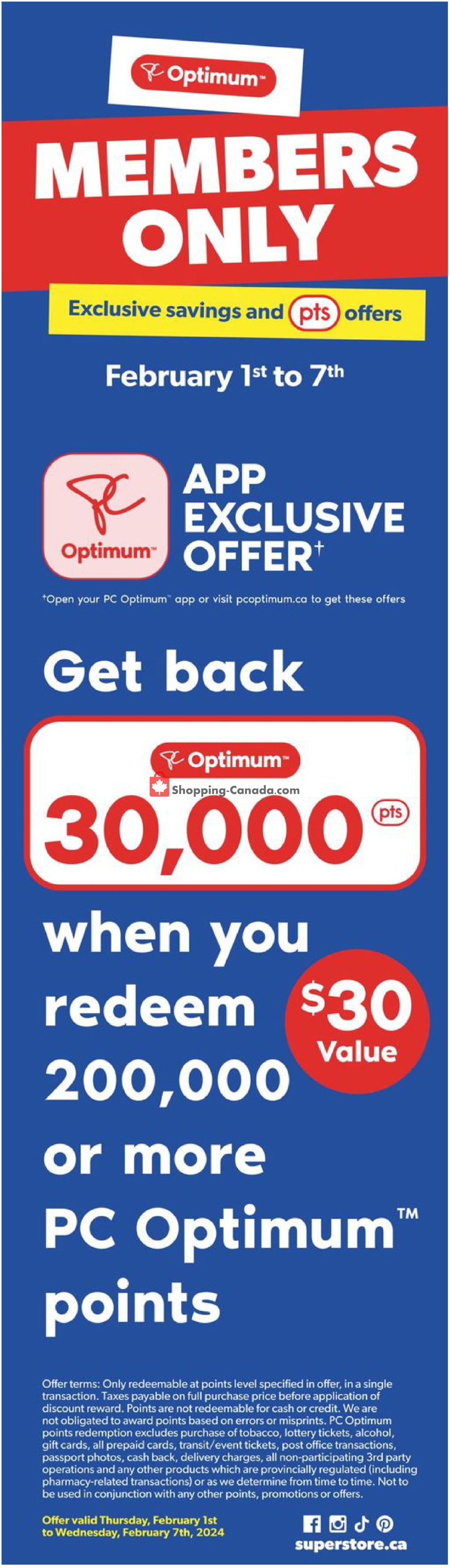 Real Canadian Superstore flyer from Thursday February 1, 2024 to Wednesday February 7, 2024 - page 3