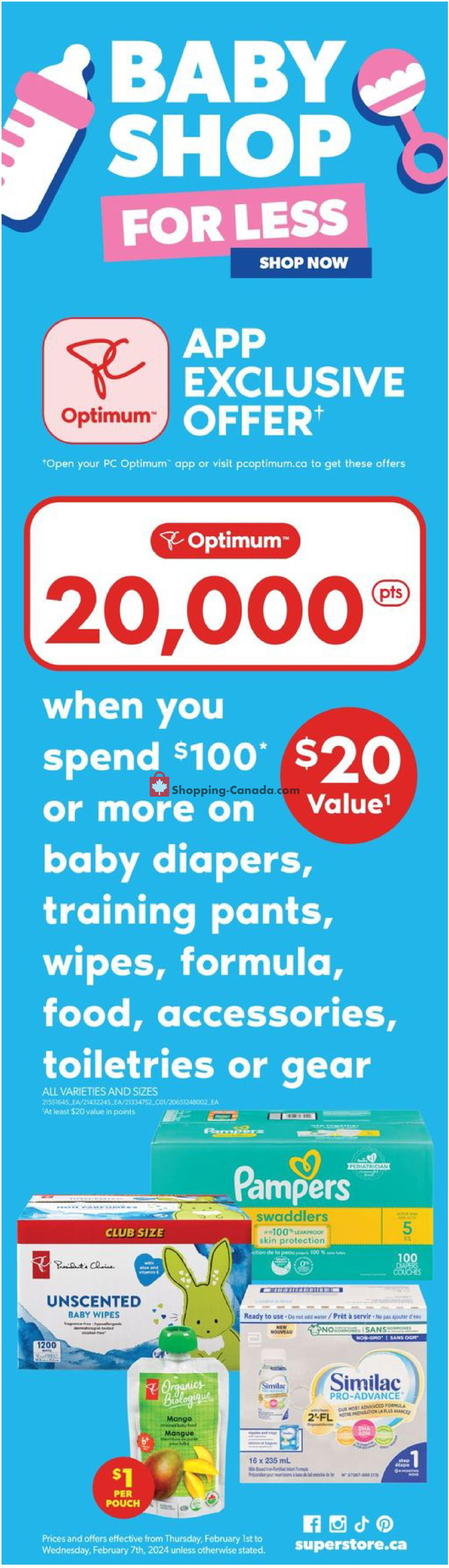 Real Canadian Superstore flyer from Thursday February 1, 2024 to Wednesday February 7, 2024 - page 4