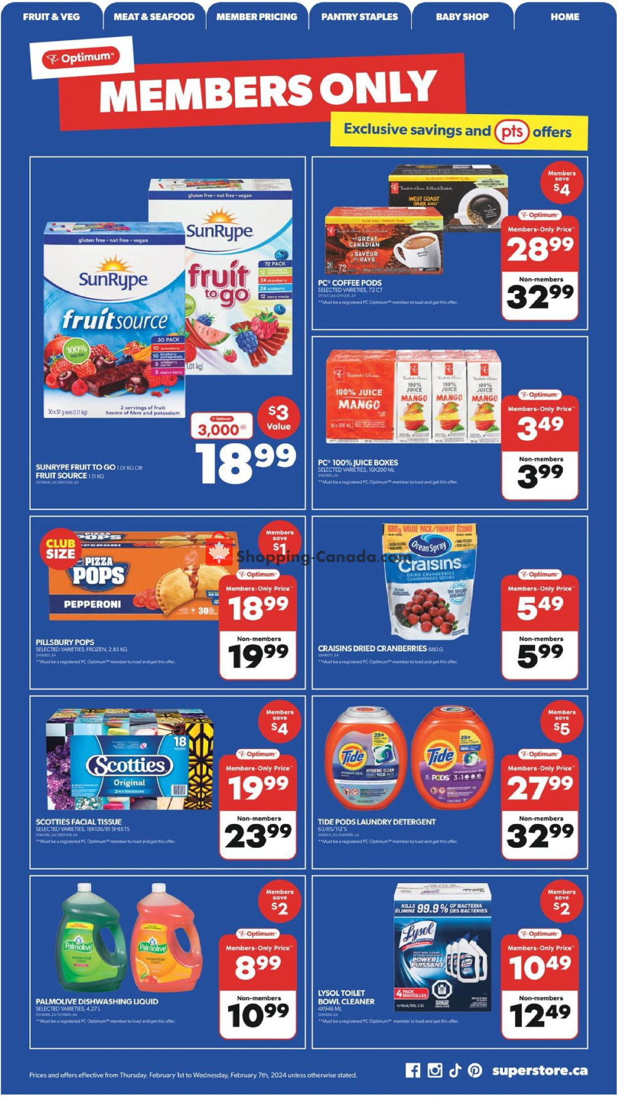 Real Canadian Superstore flyer from Thursday February 1, 2024 to Wednesday February 7, 2024 - page 6