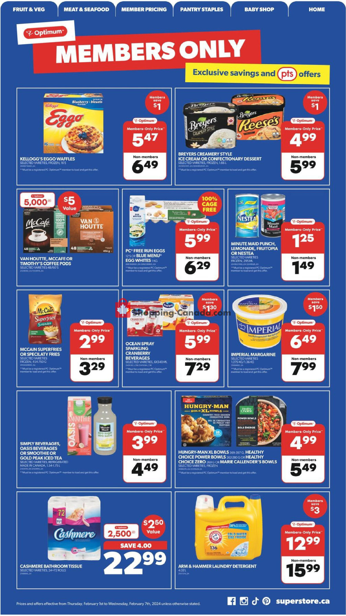Real Canadian Superstore flyer from Thursday February 1, 2024 to Wednesday February 7, 2024 - page 8