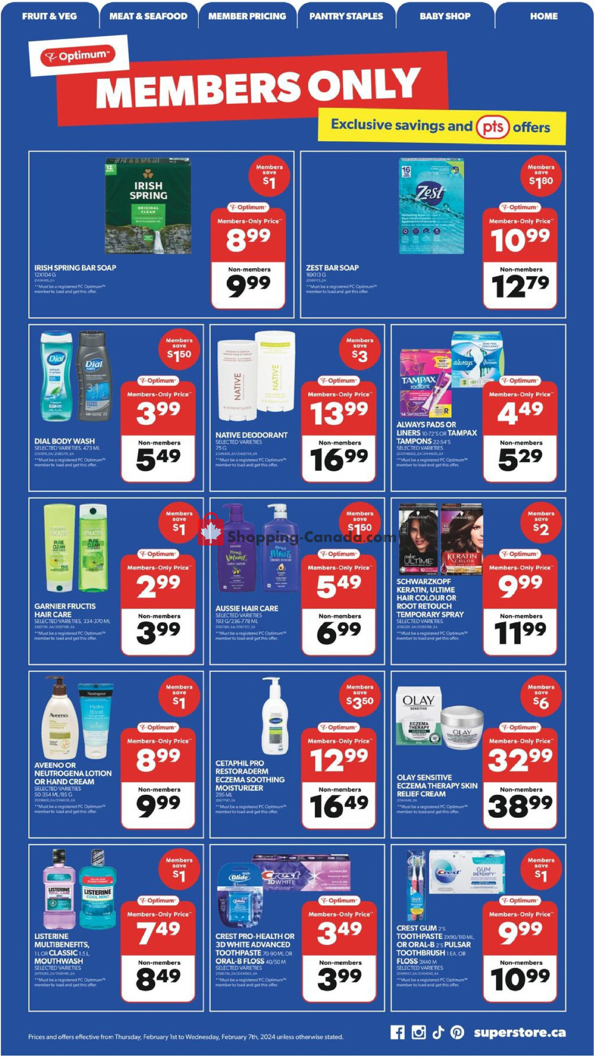 Real Canadian Superstore flyer from Thursday February 1, 2024 to Wednesday February 7, 2024 - page 9