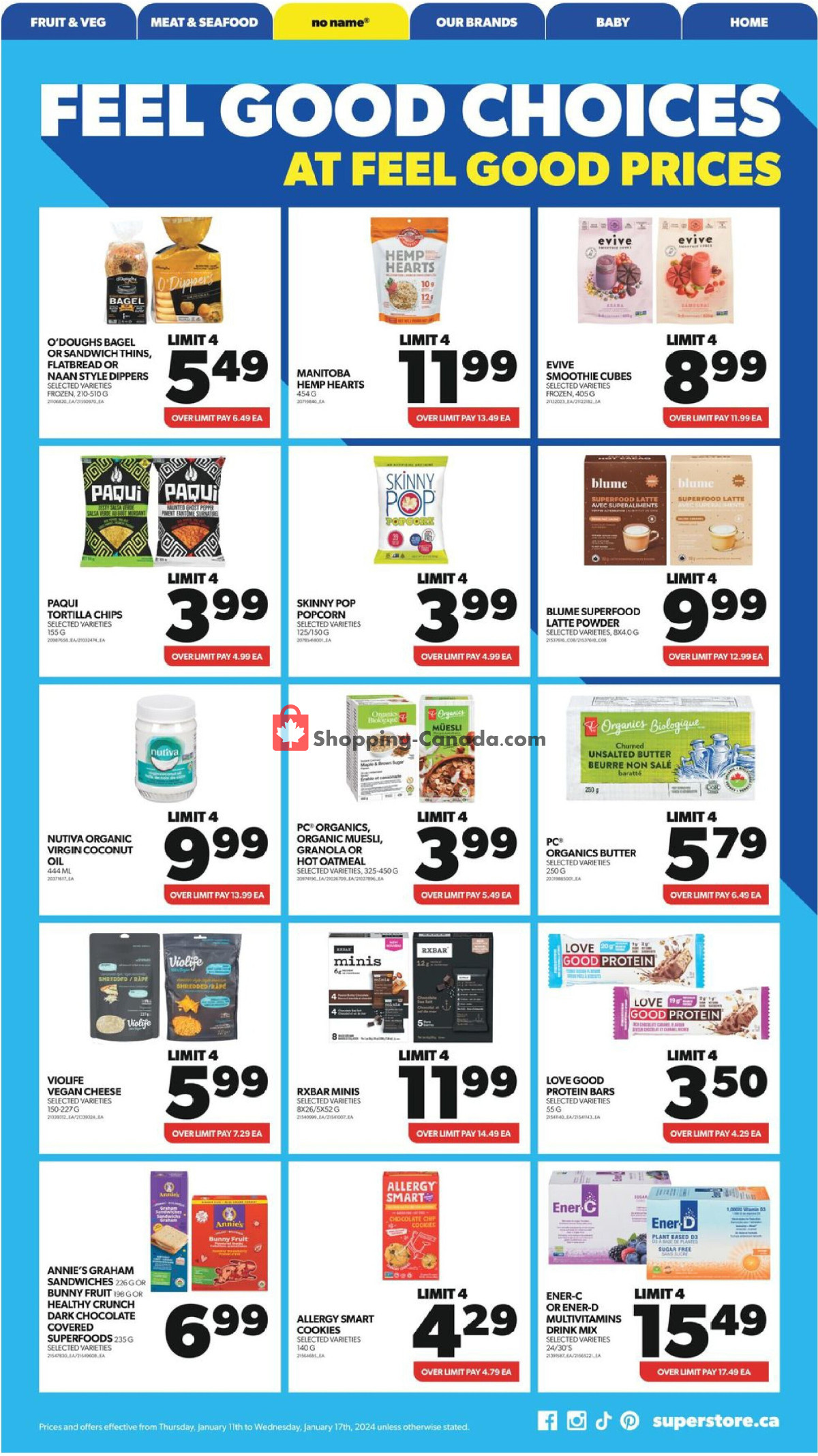 Real Canadian Superstore flyer from Thursday January 11, 2024 to Wednesday January 17, 2024 - page 16