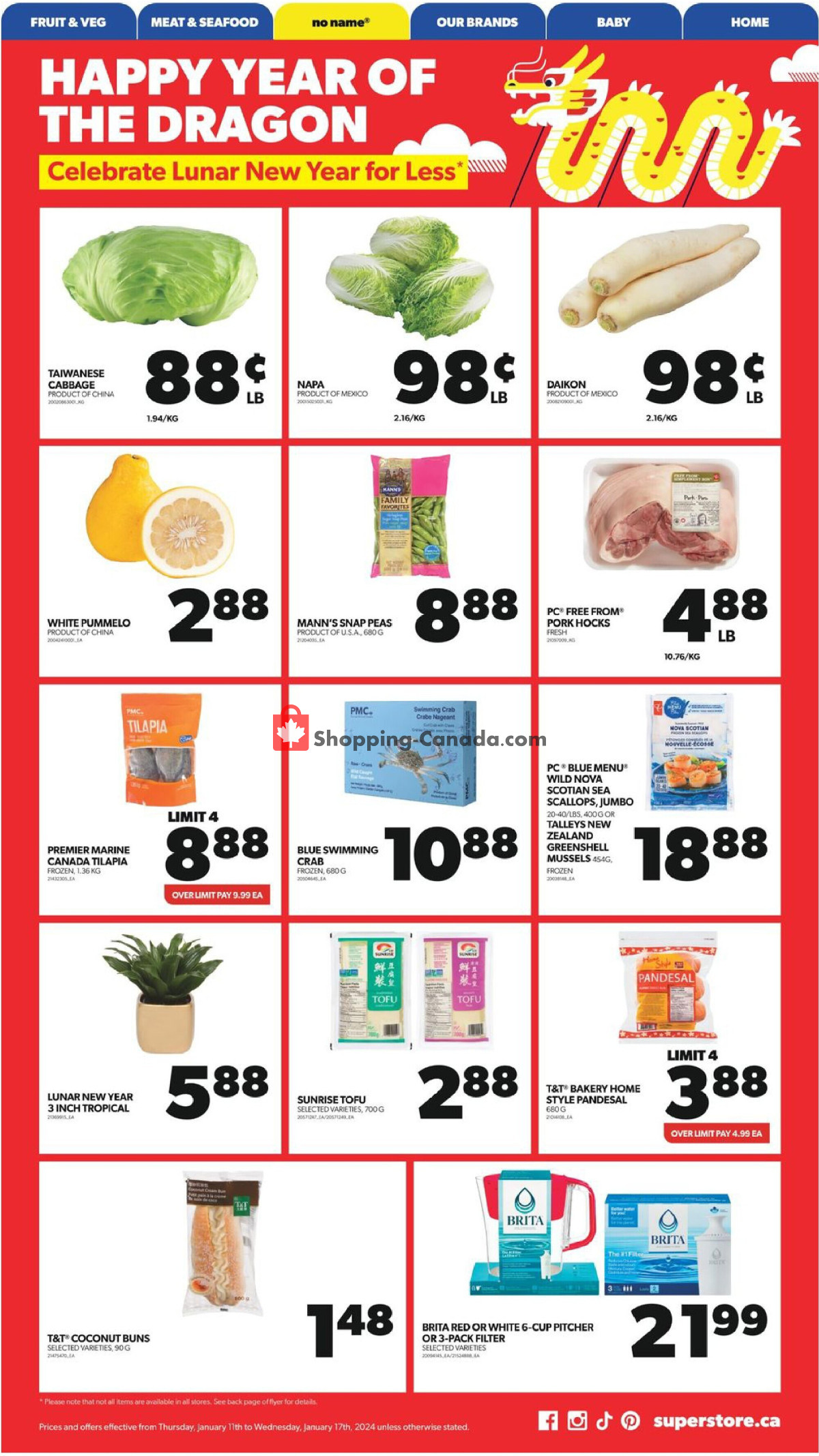 Real Canadian Superstore flyer from Thursday January 11, 2024 to Wednesday January 17, 2024 - page 25