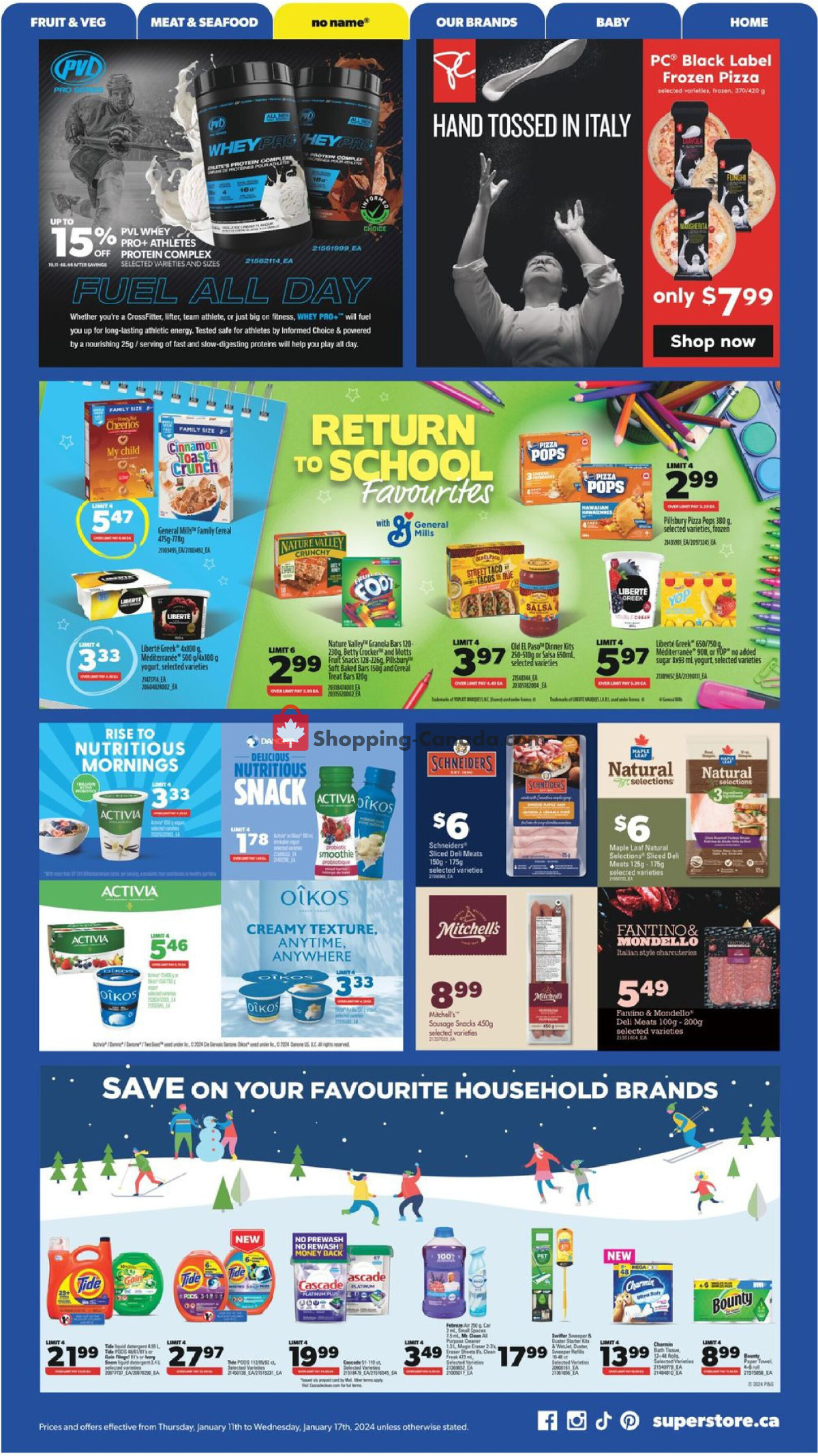 Real Canadian Superstore flyer from Thursday January 11, 2024 to Wednesday January 17, 2024 - page 28