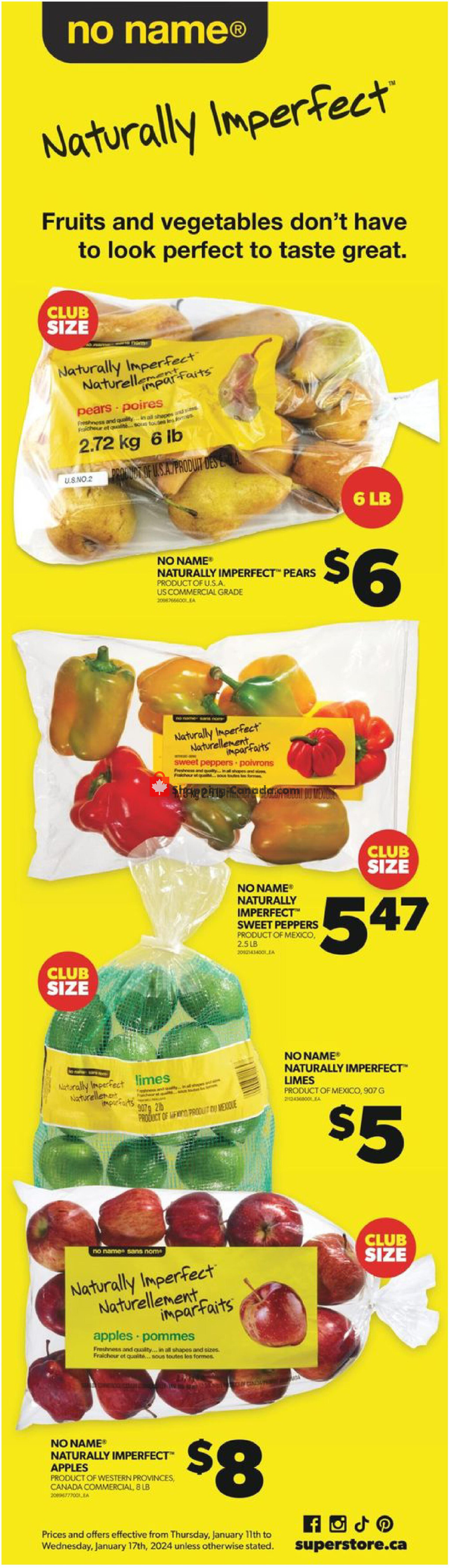 Real Canadian Superstore flyer from Thursday January 11, 2024 to Wednesday January 17, 2024 - page 3
