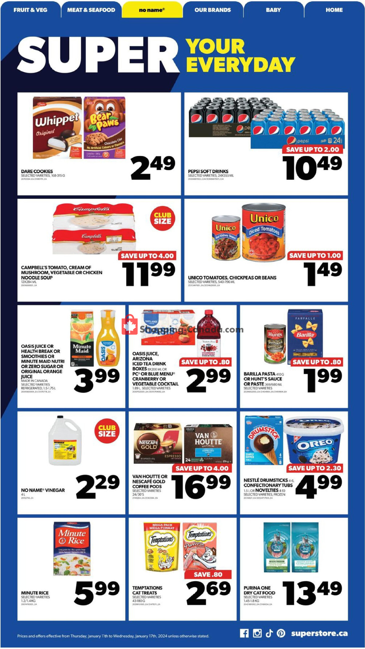 Real Canadian Superstore flyer from Thursday January 11, 2024 to Wednesday January 17, 2024 - page 13