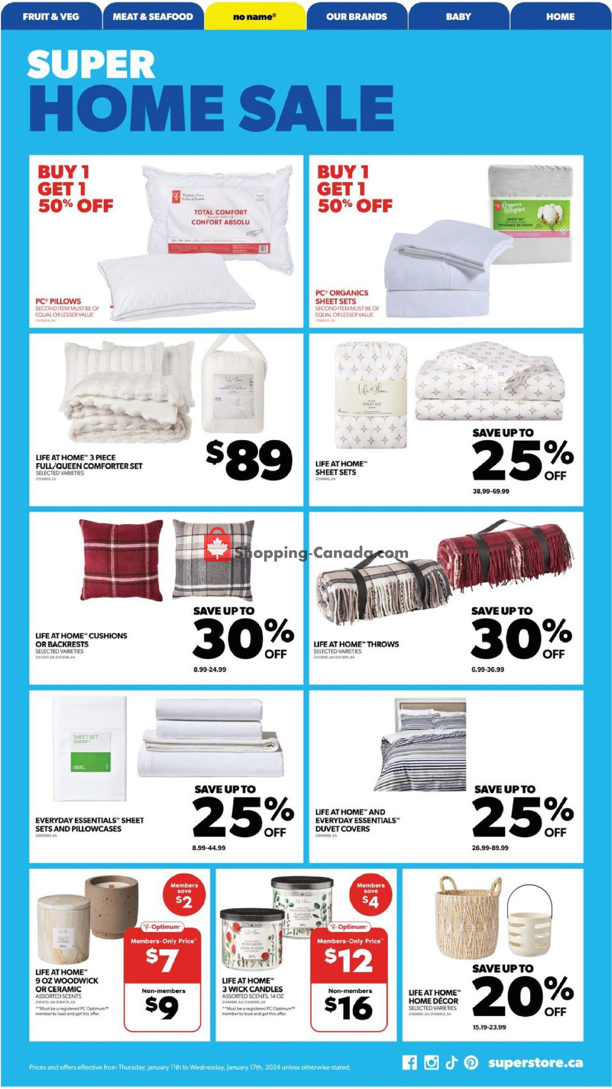 Real Canadian Superstore flyer from Thursday January 11, 2024 to Wednesday January 17, 2024 - page 21