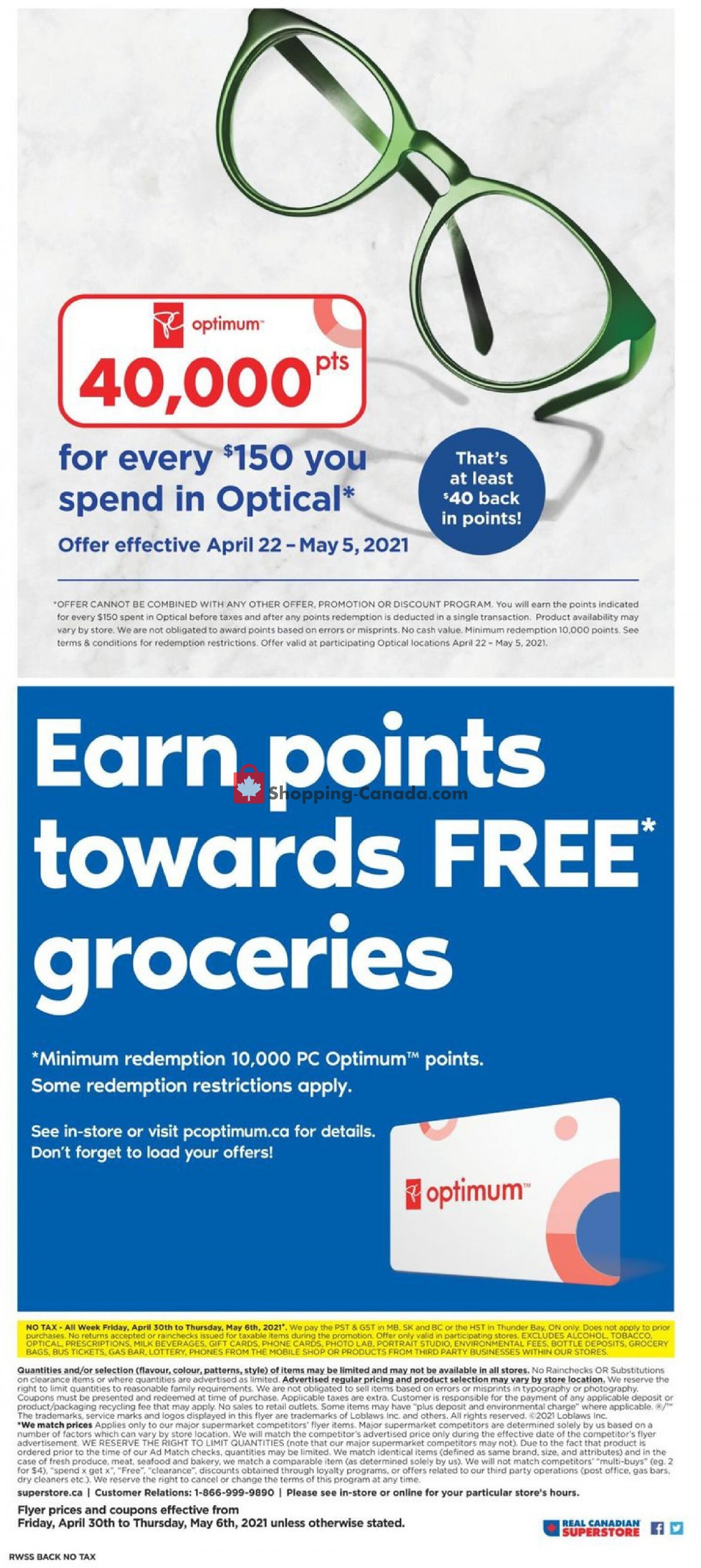 Real Canadian Superstore flyer from Friday April 30, 2021 to Thursday May 6, 2021 - page 15
