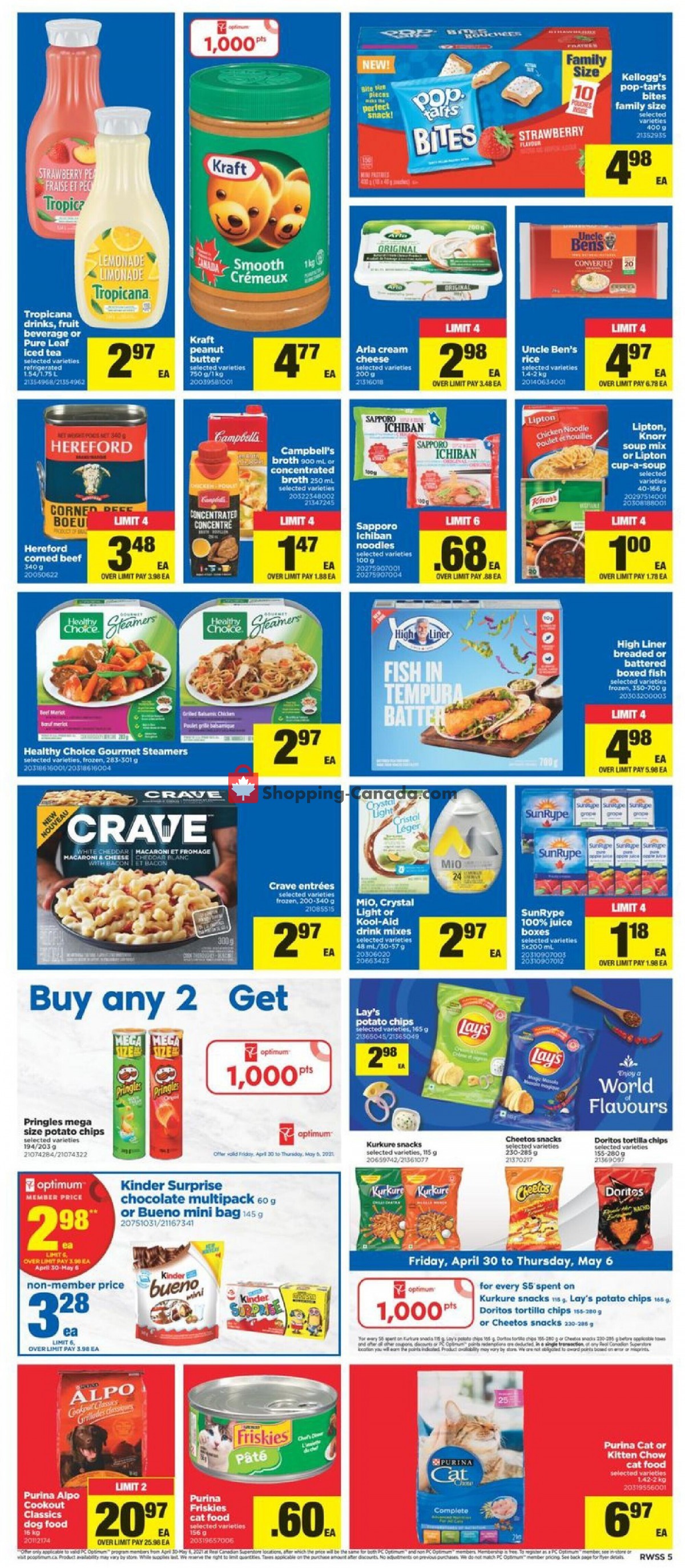 Real Canadian Superstore flyer from Friday April 30, 2021 to Thursday May 6, 2021 - page 6