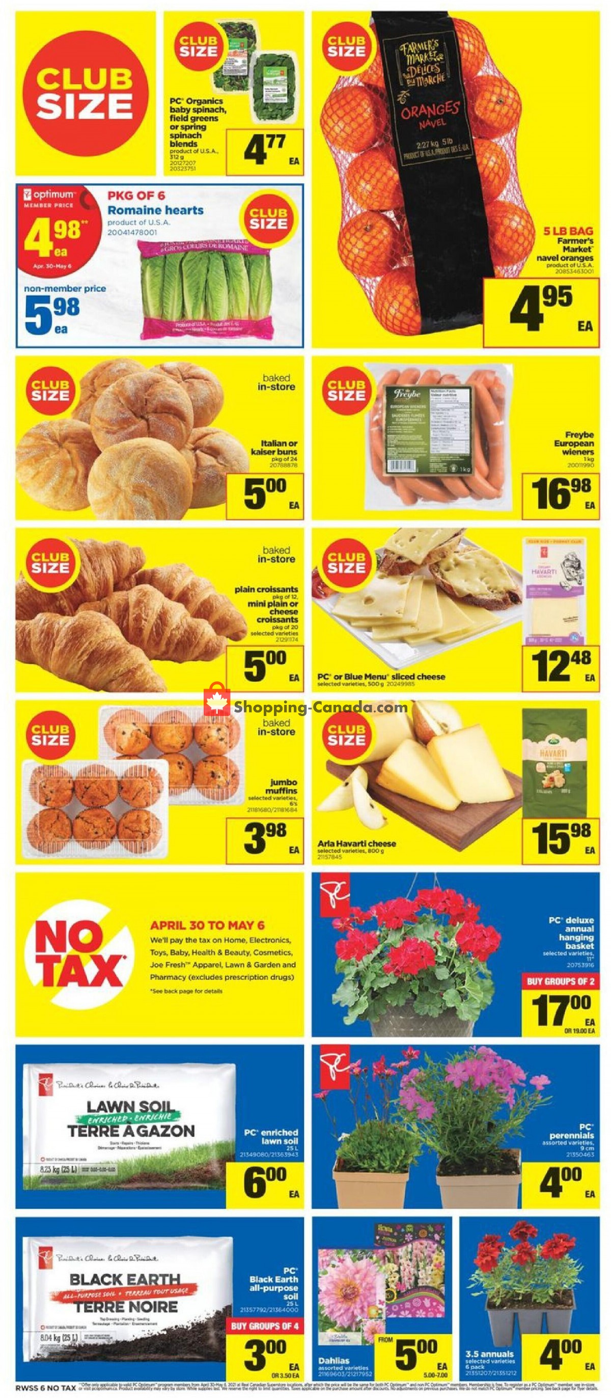 Real Canadian Superstore flyer from Friday April 30, 2021 to Thursday May 6, 2021 - page 7