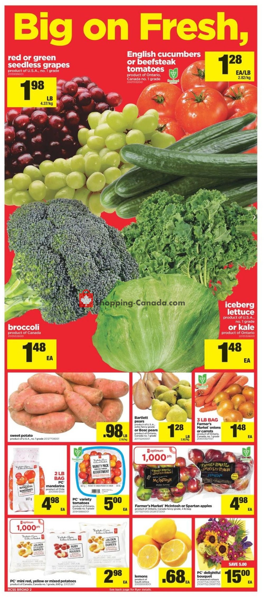 Real Canadian Superstore flyer from Thursday October 18, 2018 to Wednesday October 24, 2018 - page 2
