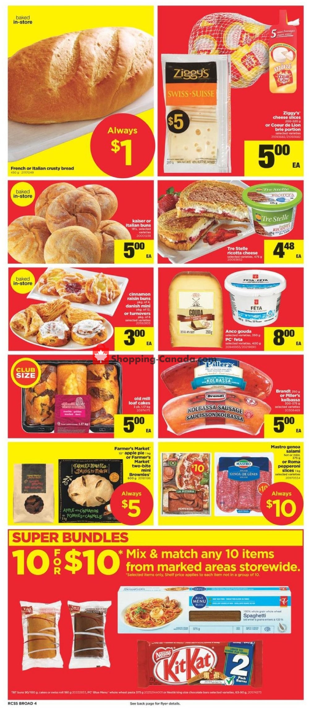 Real Canadian Superstore flyer from Thursday October 18, 2018 to Wednesday October 24, 2018 - page 4