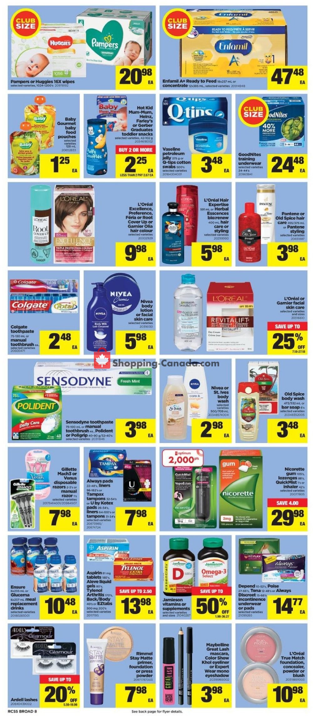 Real Canadian Superstore flyer from Thursday October 18, 2018 to Wednesday October 24, 2018 - page 8