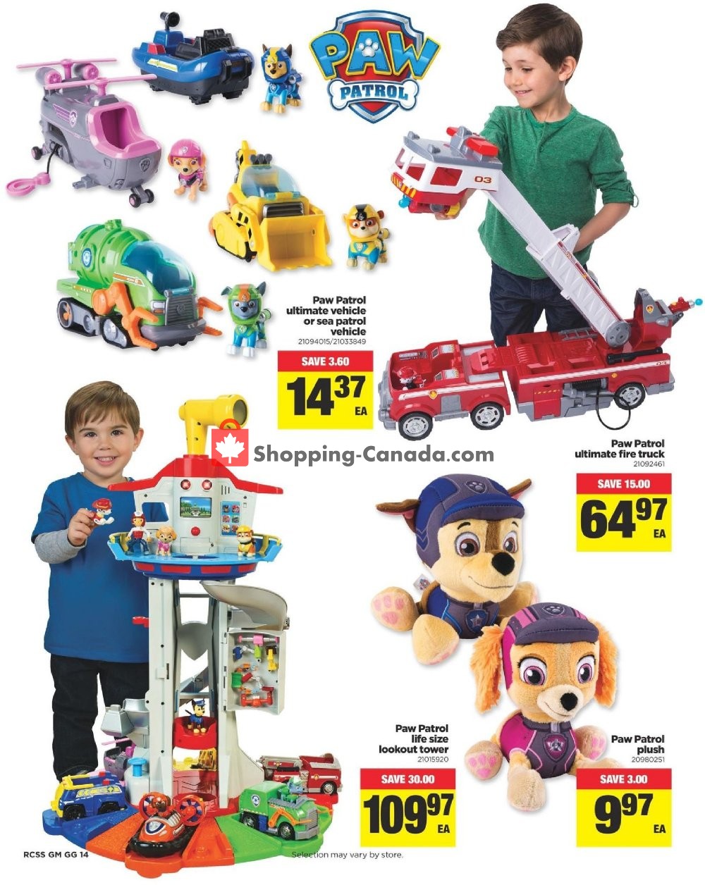 Real Canadian Superstore flyer from Thursday October 25, 2018 to Wednesday November 7, 2018 - page 14