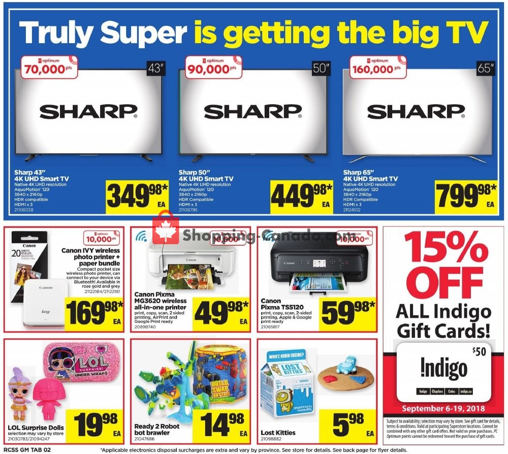 Real Canadian Superstore flyer from Thursday September 6, 2018 to Wednesday September 12, 2018 - page 15