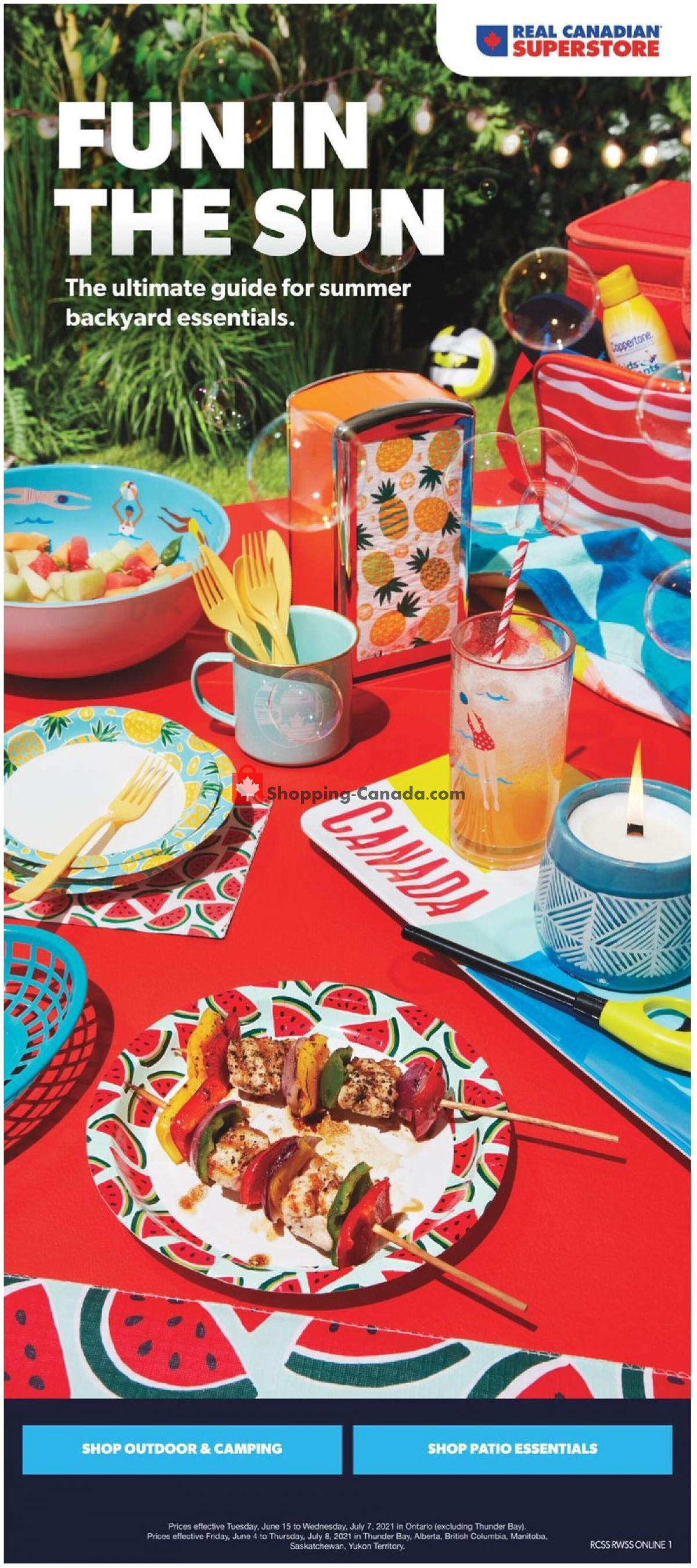Real Canadian Superstore flyer from Friday June 4, 2021 to Thursday July 8, 2021 - page 1