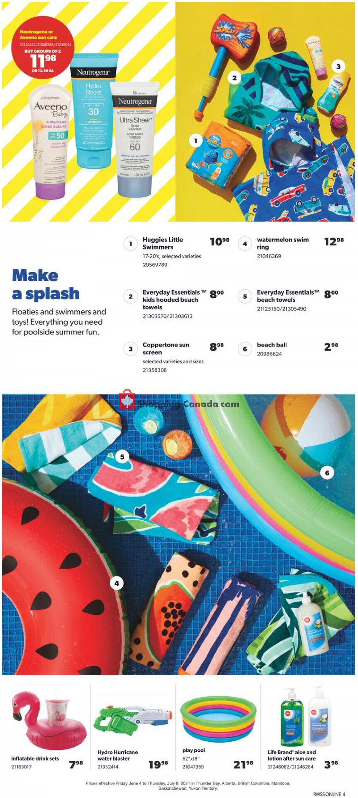 Real Canadian Superstore flyer from Friday June 4, 2021 to Thursday July 8, 2021 - page 4