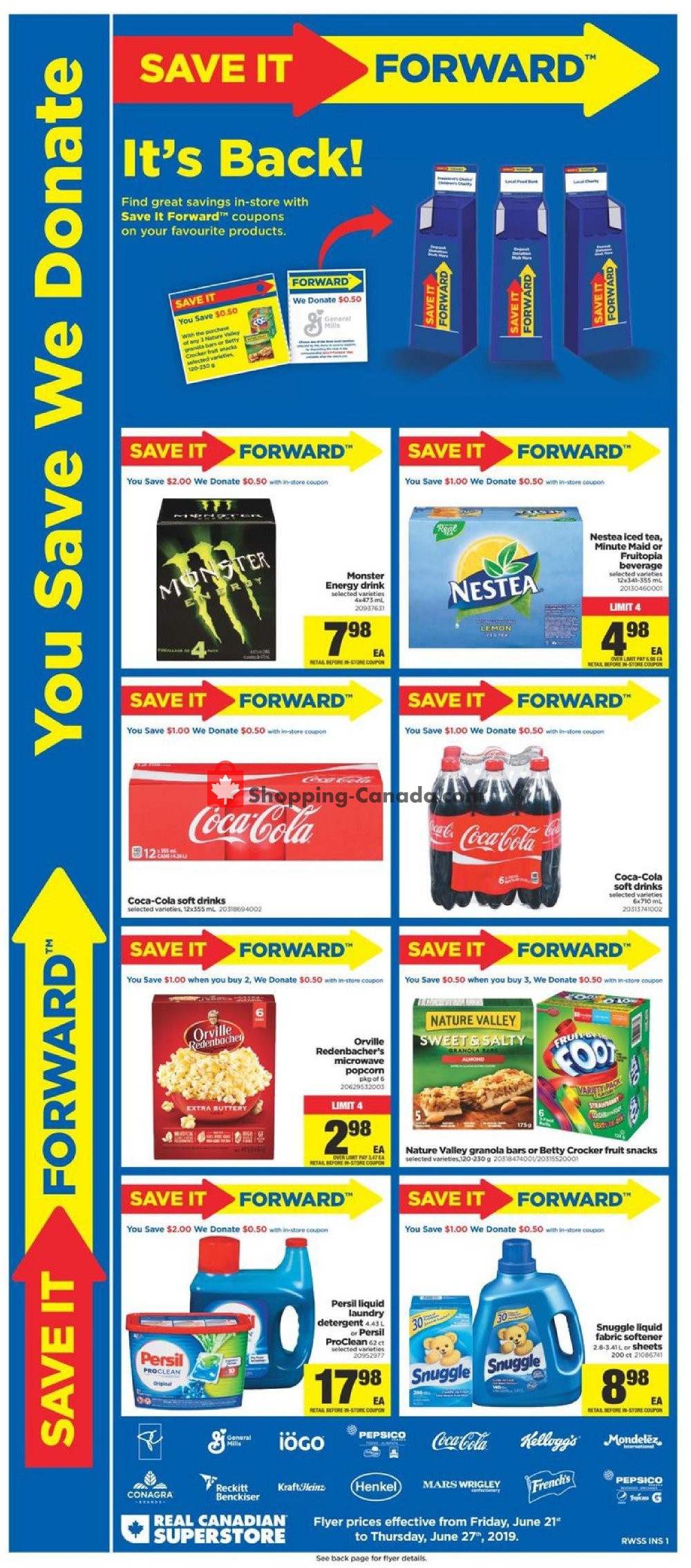 Real Canadian Superstore flyer from Friday June 21, 2019 to Thursday June 27, 2019 - page 22