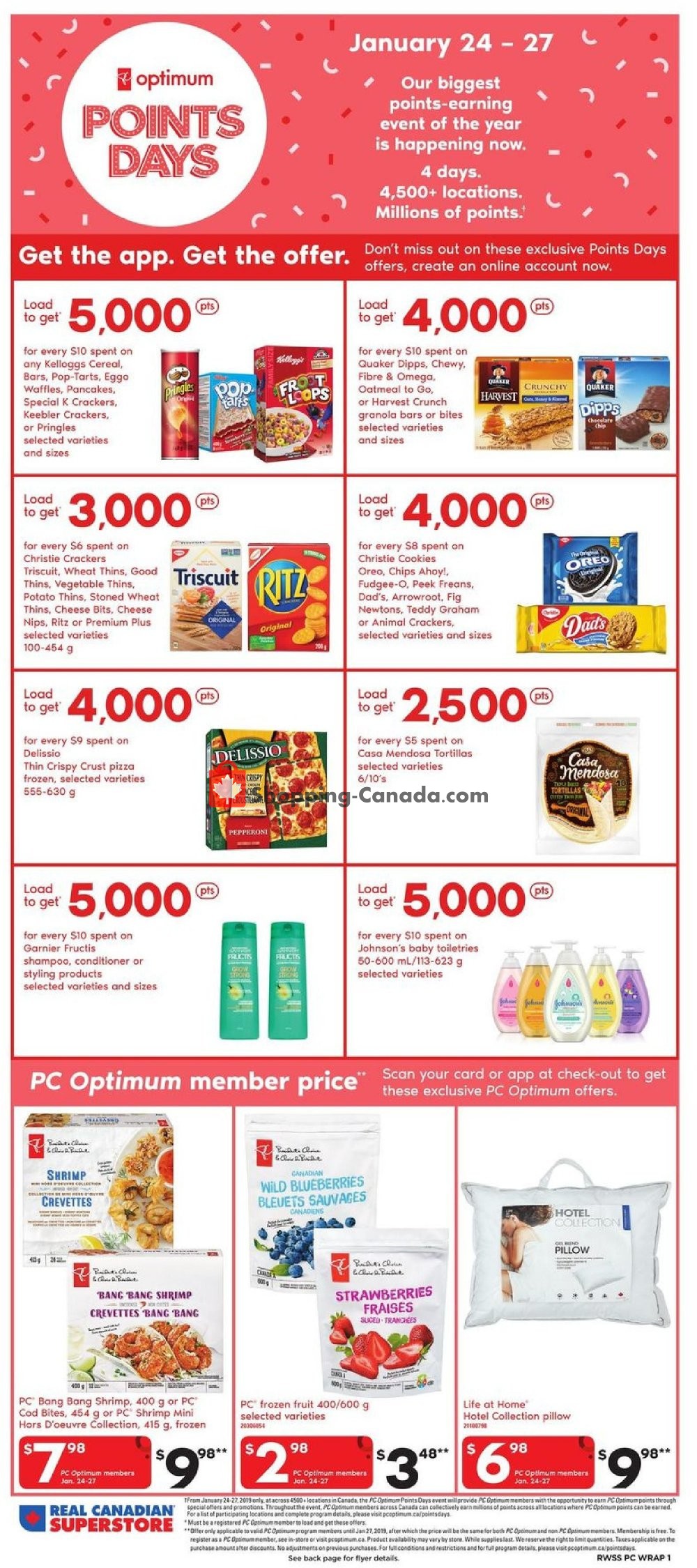 Real Canadian Superstore flyer from Friday January 25, 2019 to Thursday January 31, 2019 - page 1