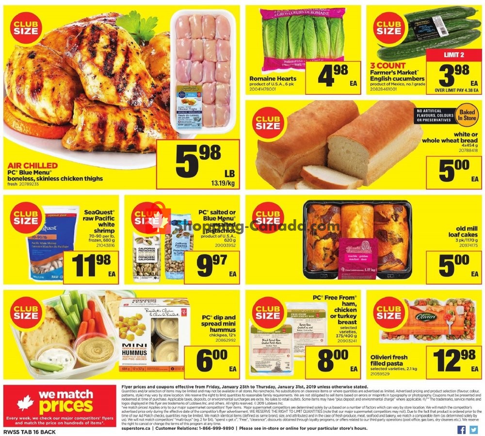 Real Canadian Superstore flyer from Friday January 25, 2019 to Thursday January 31, 2019 - page 24