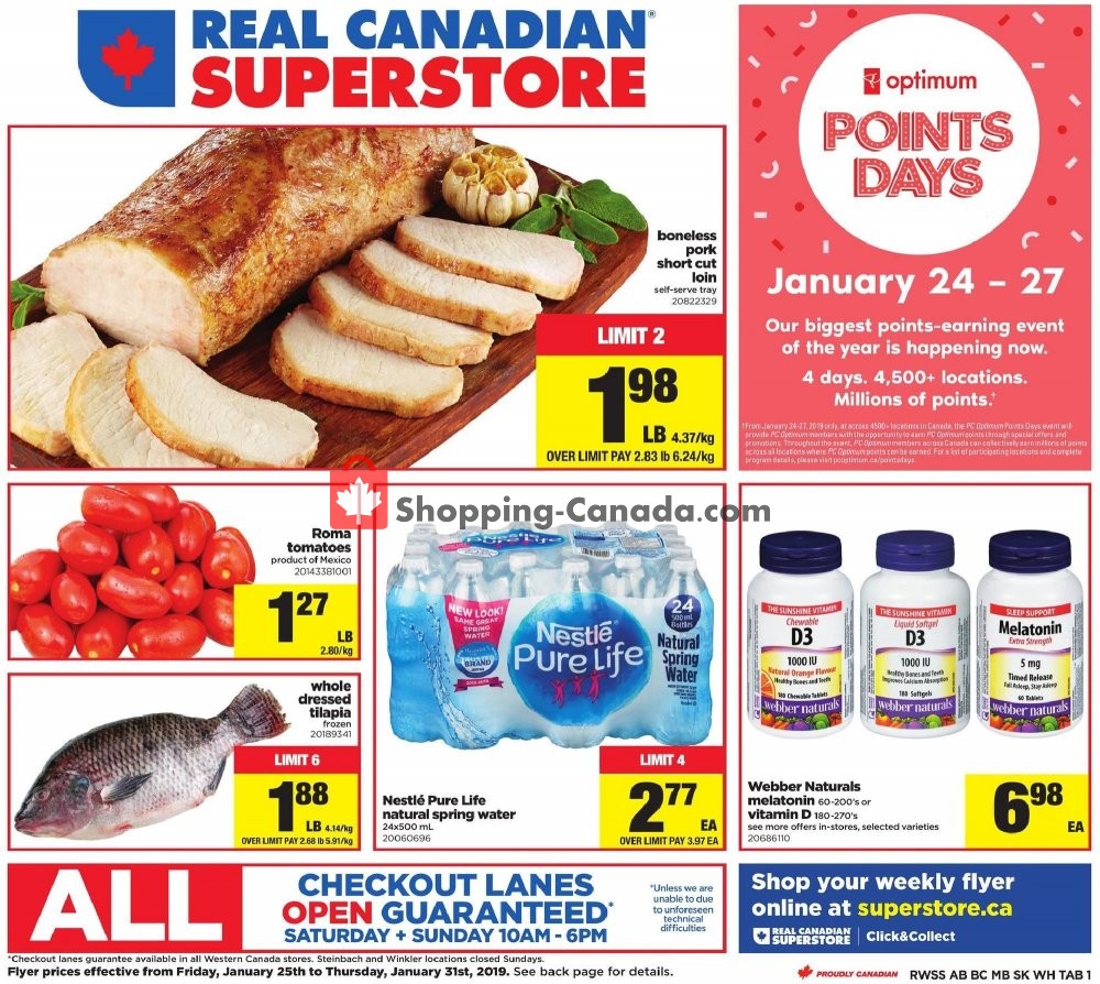 Real Canadian Superstore flyer from Friday January 25, 2019 to Thursday January 31, 2019 - page 3