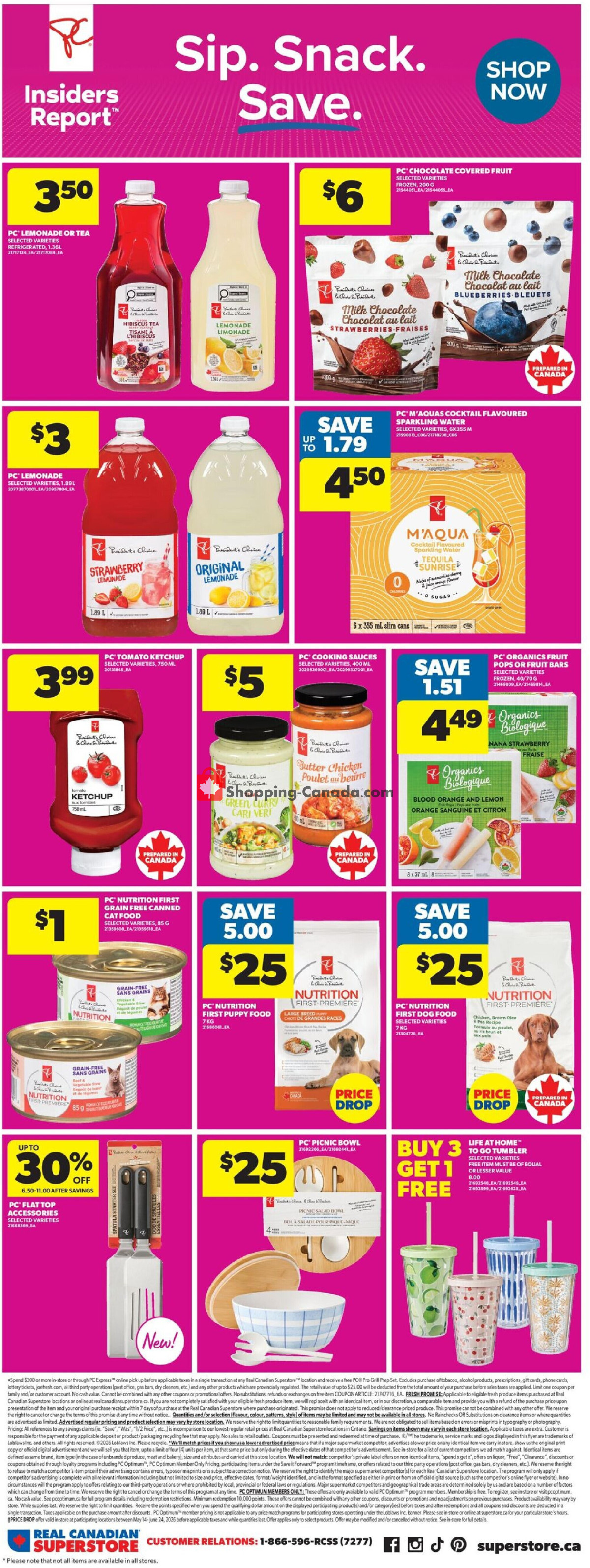Real Canadian Superstore flyer from Thursday May 21, 2026 to Wednesday May 27, 2026 - page 12
