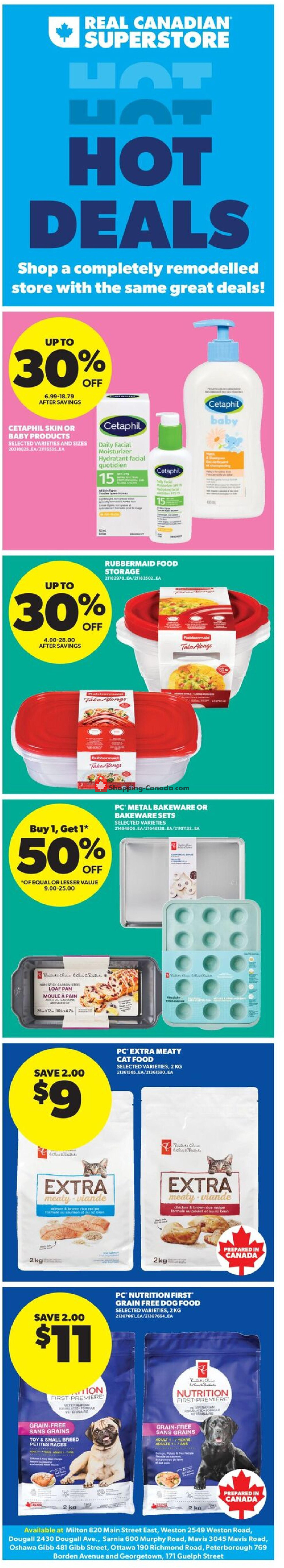 Real Canadian Superstore flyer from Thursday August 27, 2026 to Wednesday September 2, 2026 - page 1