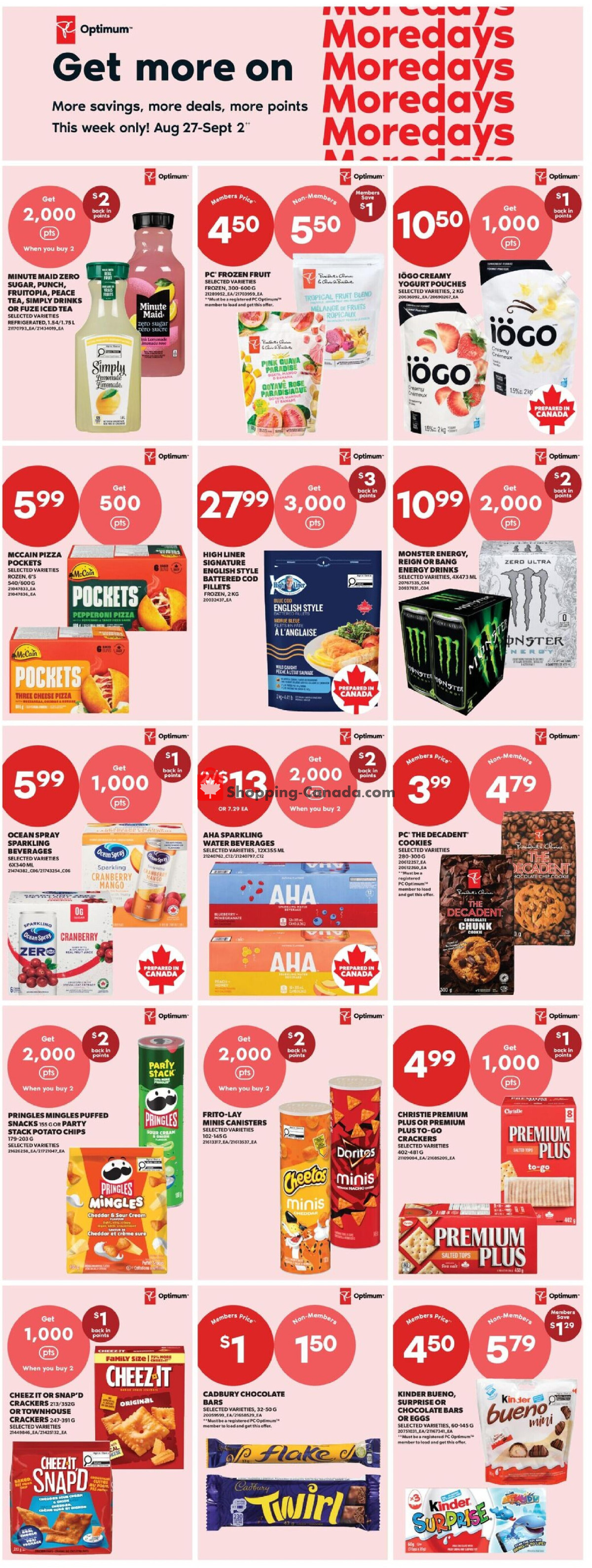 Real Canadian Superstore flyer from Thursday August 27, 2026 to Wednesday September 2, 2026 - page 11